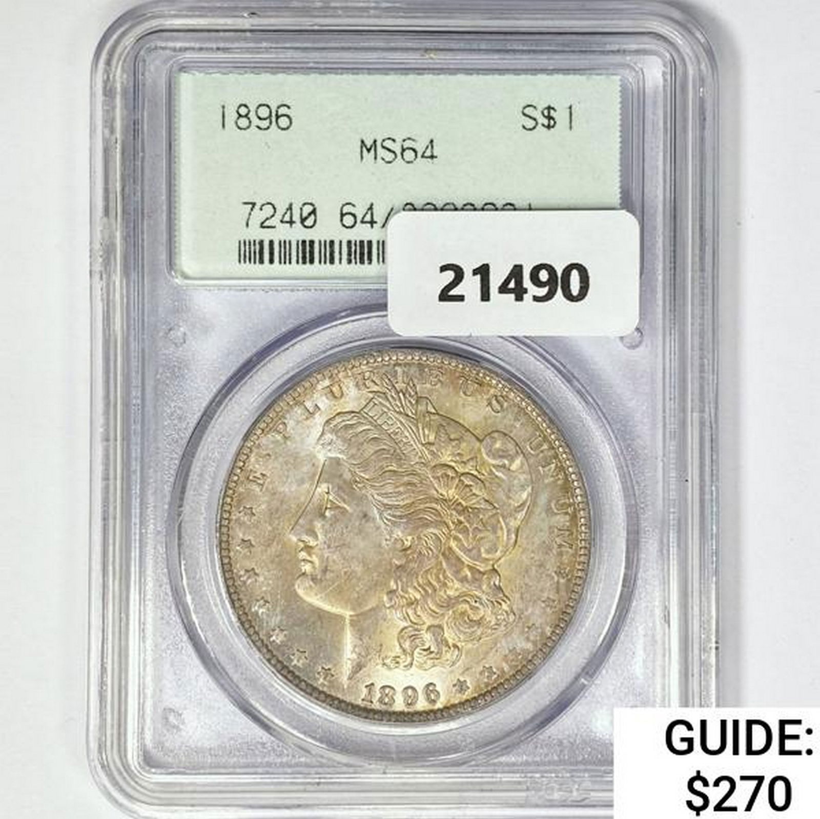 1896 Morgan Silver Dollar PCGS MS64 (1 of 2)