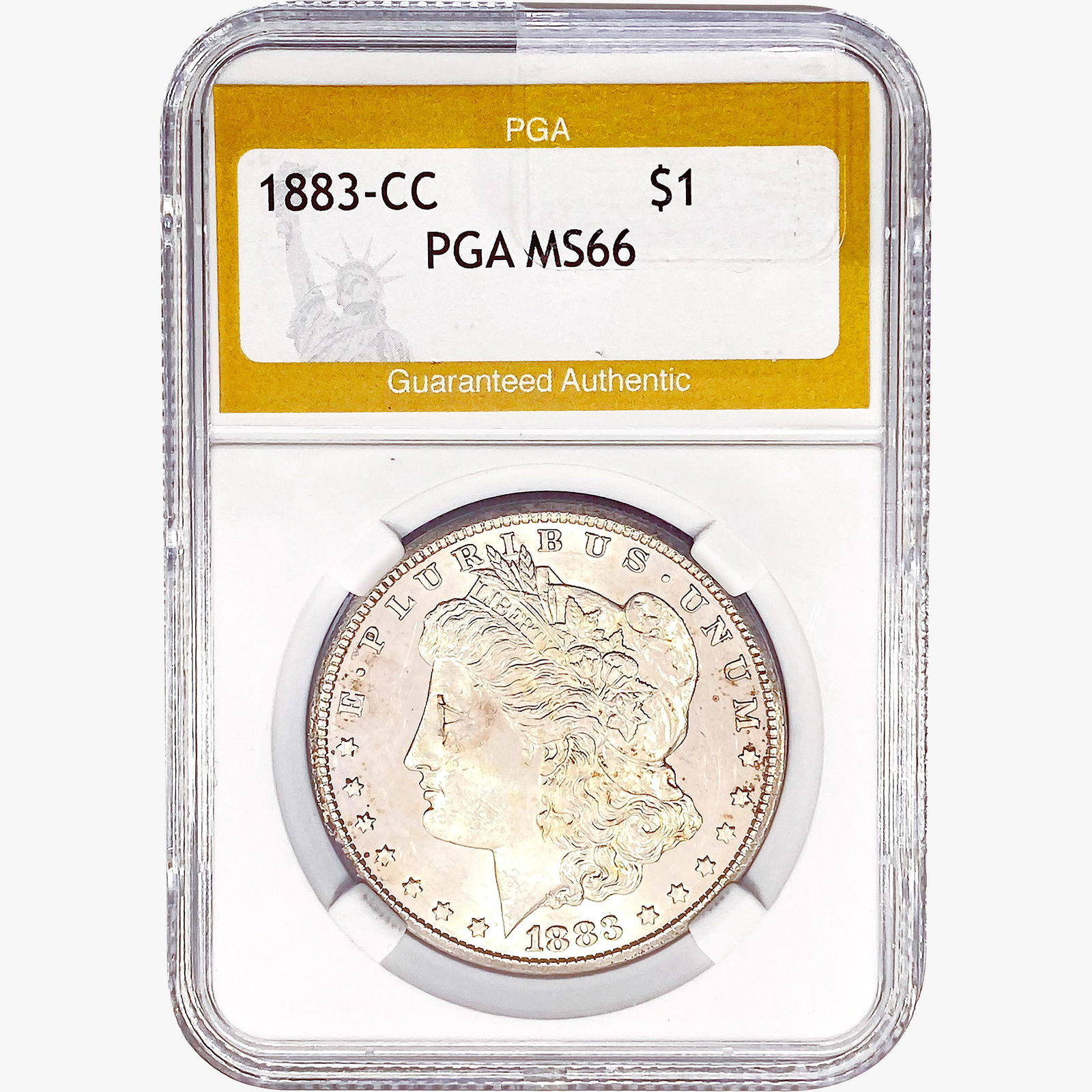 1883-CC Morgan Silver Dollar PGA MS66 (1 of 2)