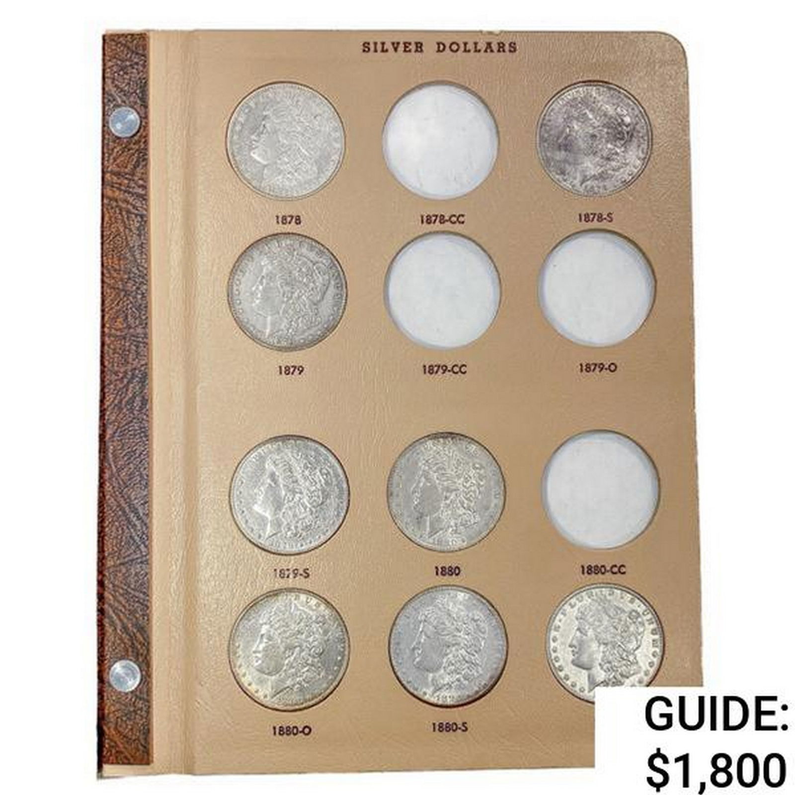 1878-1890 Morgan Dollar Set [25 Coins] (1 of 9)