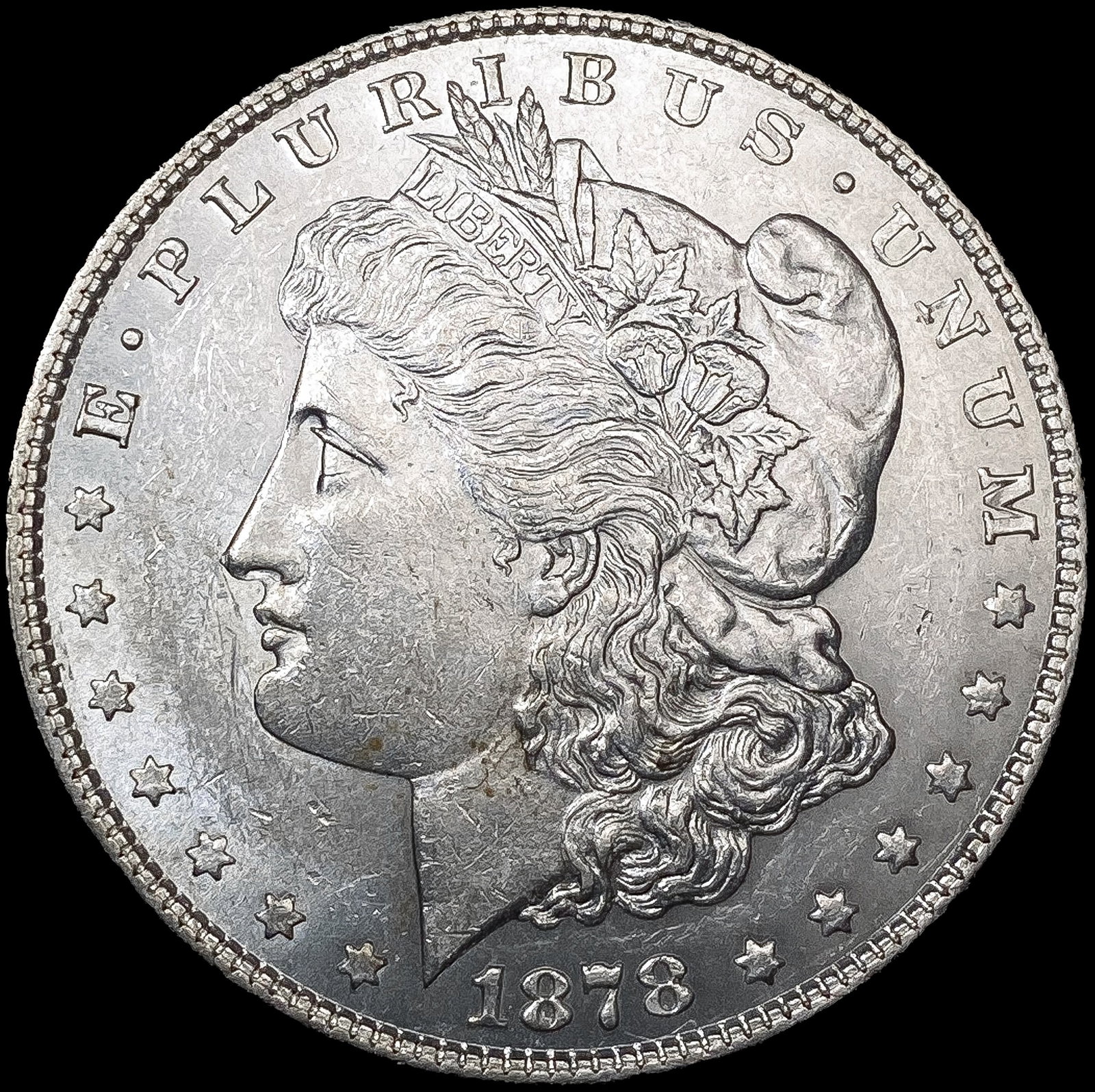 1878 7TF Rev 79 Morgan Silver Dollar CHOICE BU (1 of 2)