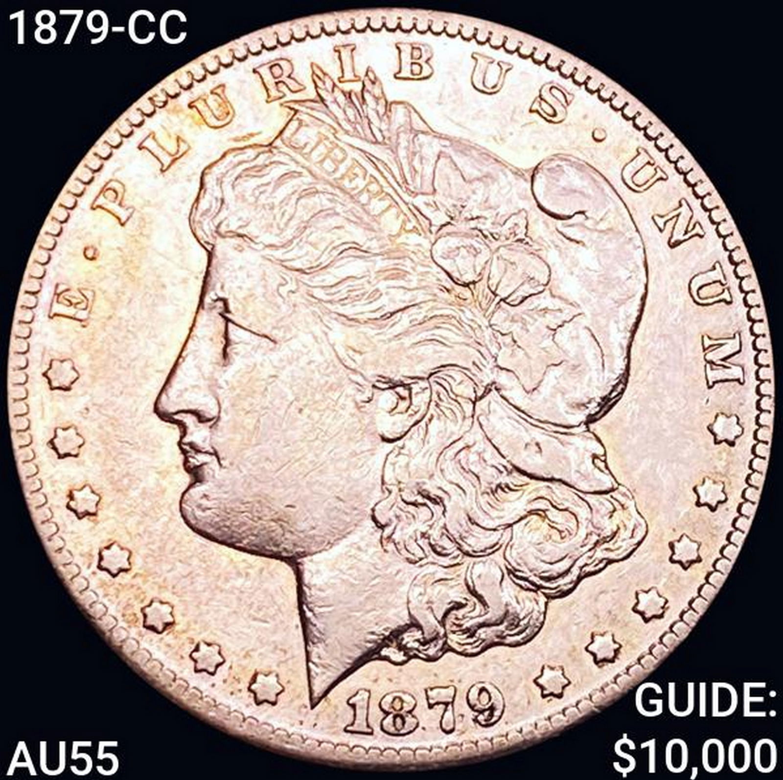 1879-CC Morgan Silver Dollar HIGH GRADE (1 of 2)