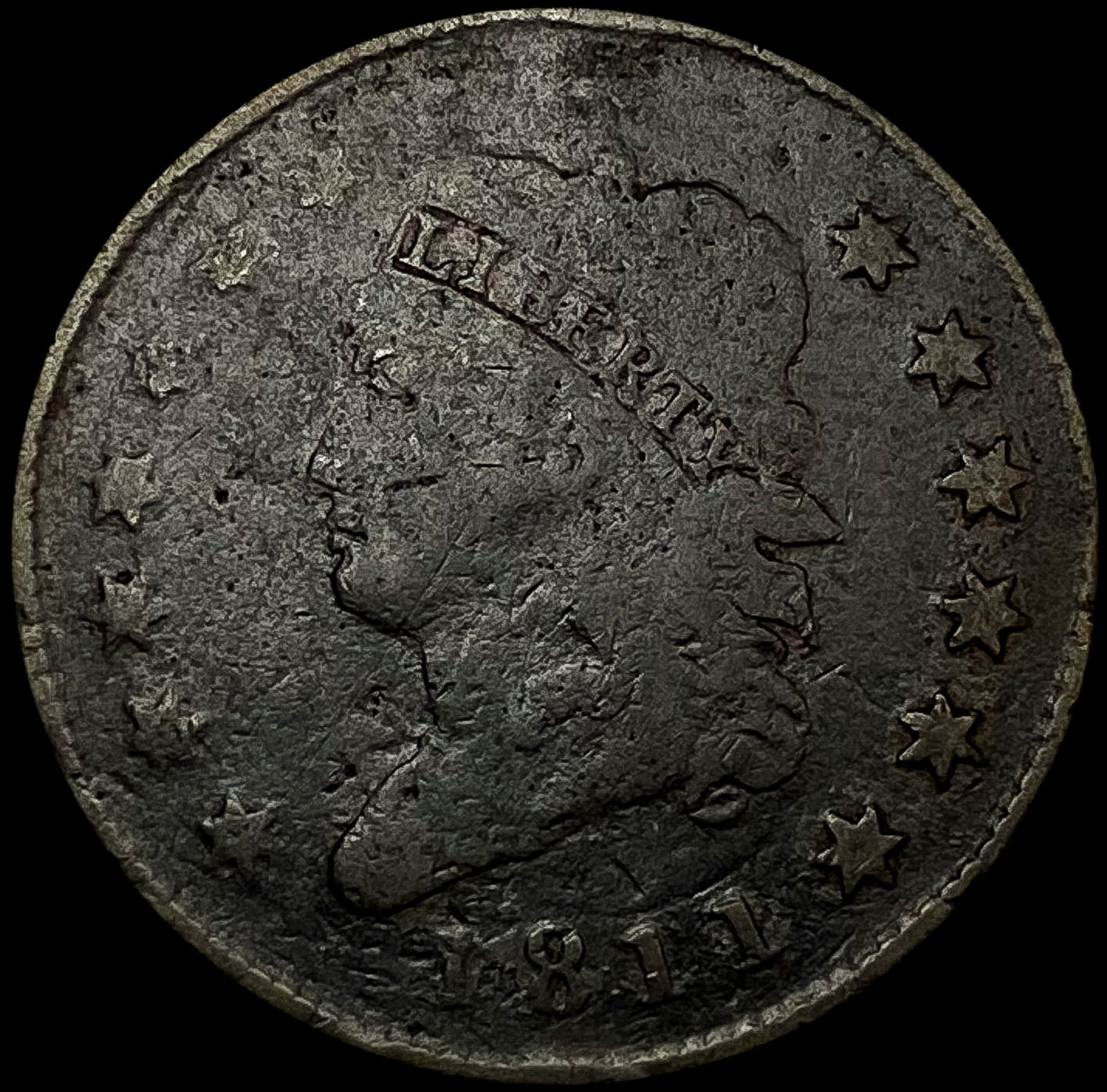 1811/0 Classic Head Large Cent NICELY CIRCULATED (1 of 2)