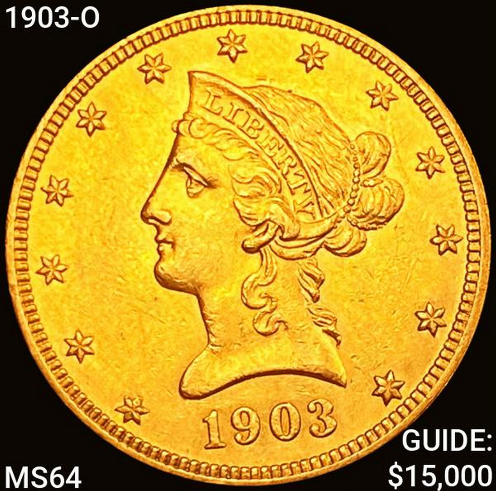 1903-O $10 Gold Eagle CHOICE BU (1 of 2)