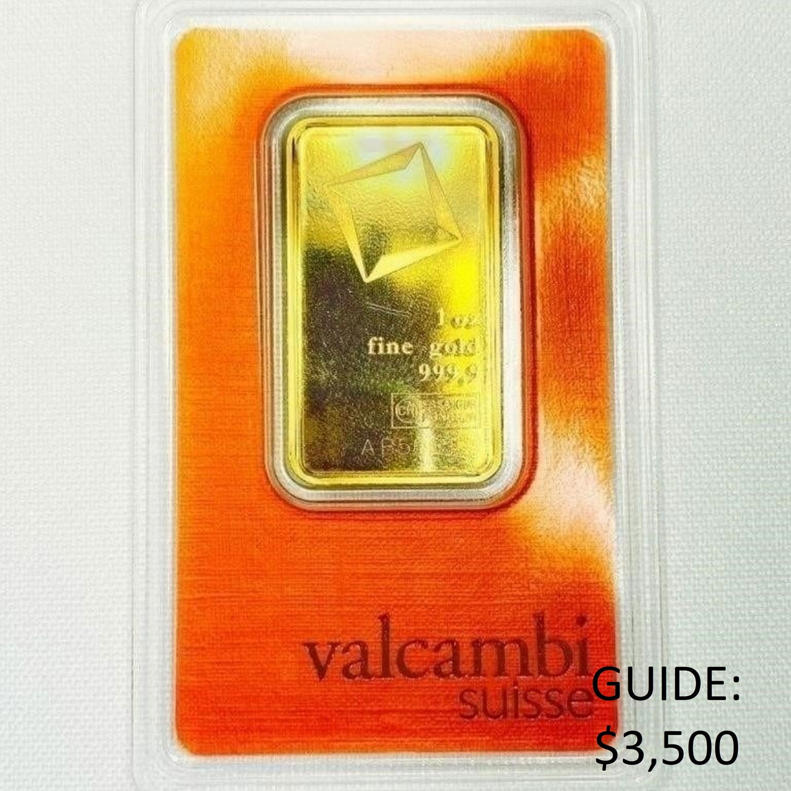 1 - .999 1oz Gold Bar - HIGH DEMAND (1 of 2)