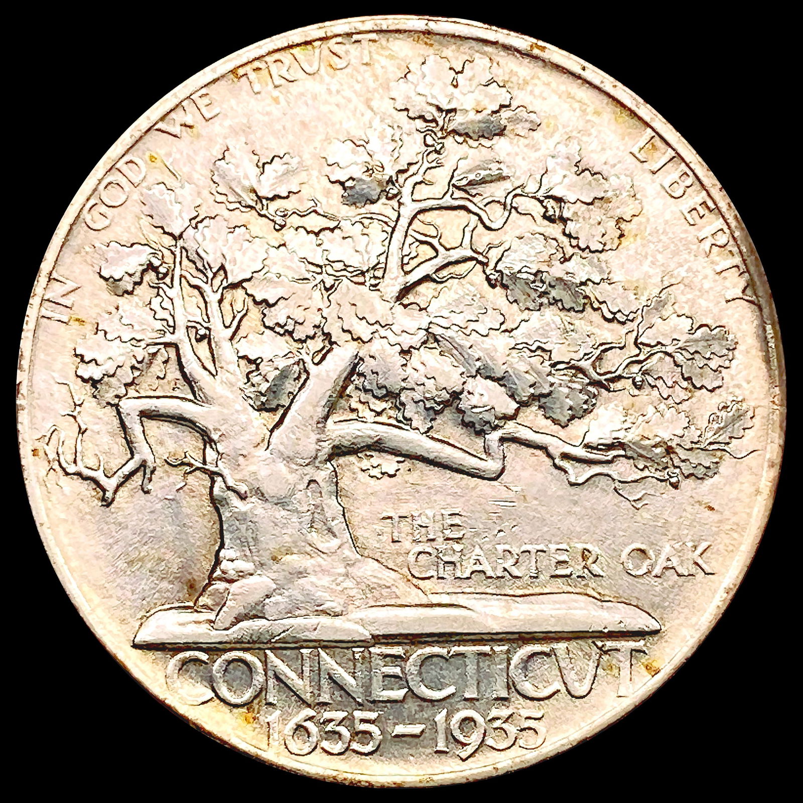1935 Connecticut Half Dollar GEM BU (1 of 2)