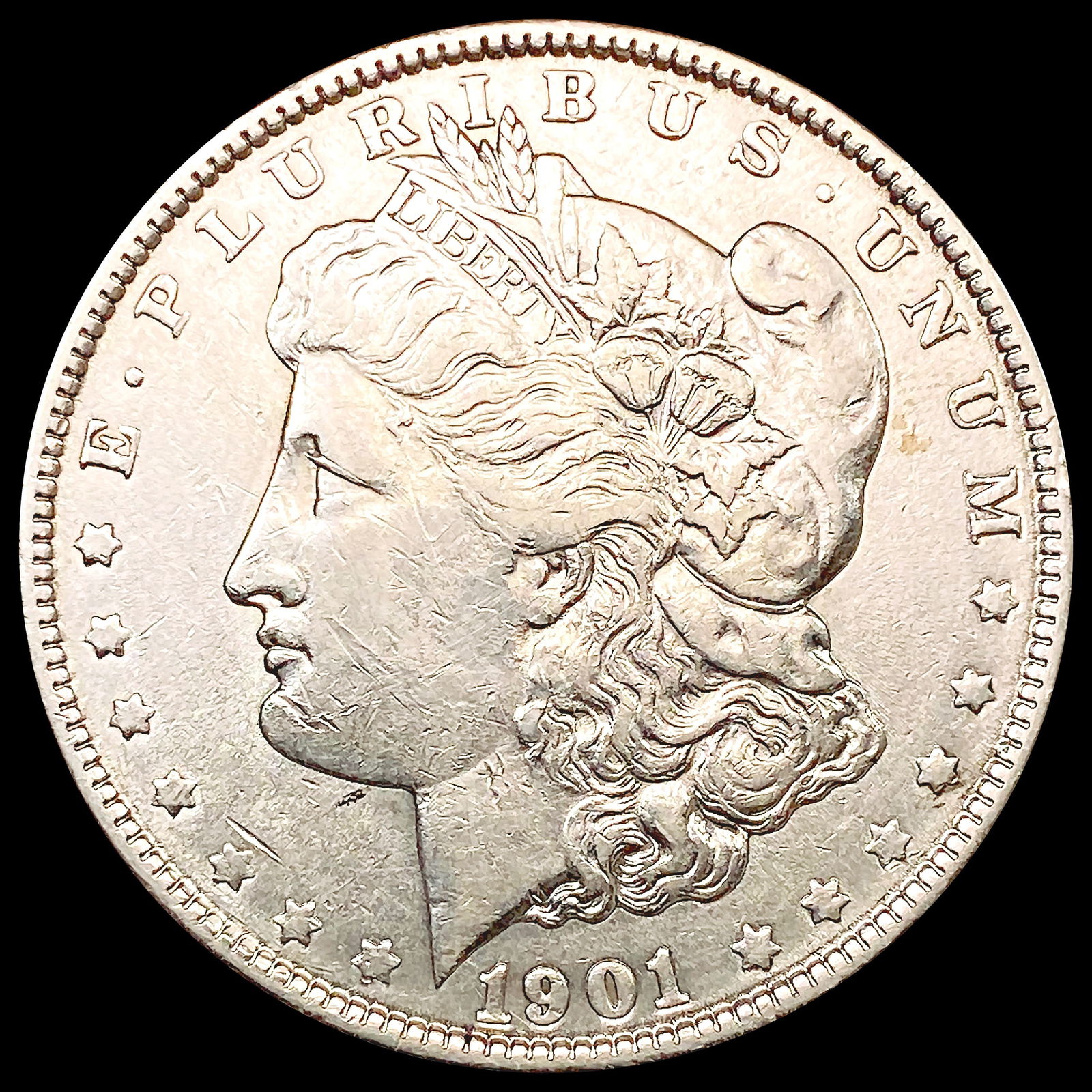 1901 Morgan Silver Dollar CLOSELY UNCIRCULATED (1 of 2)