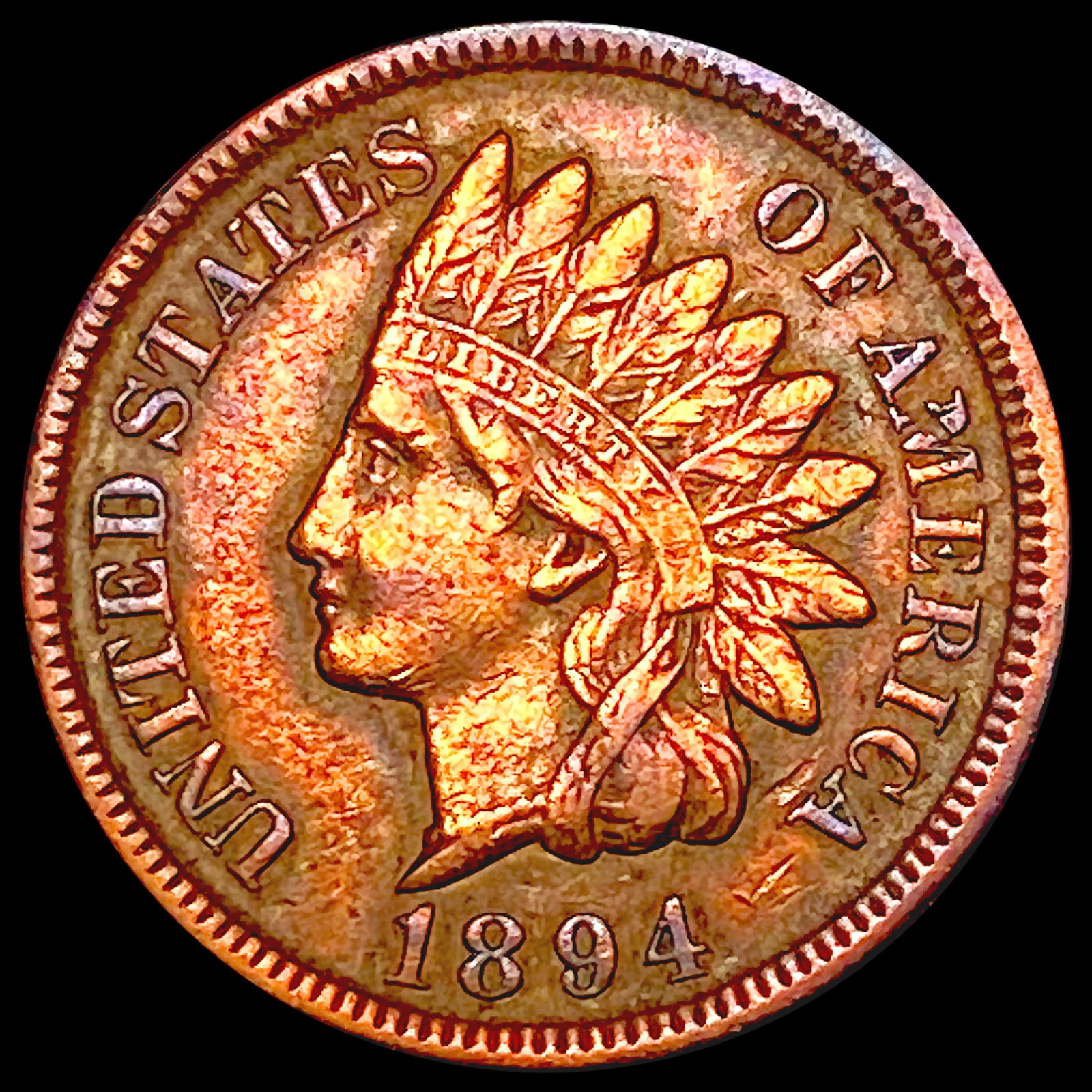 1894 Indian Head Cent UNCIRCULATED (1 of 2)