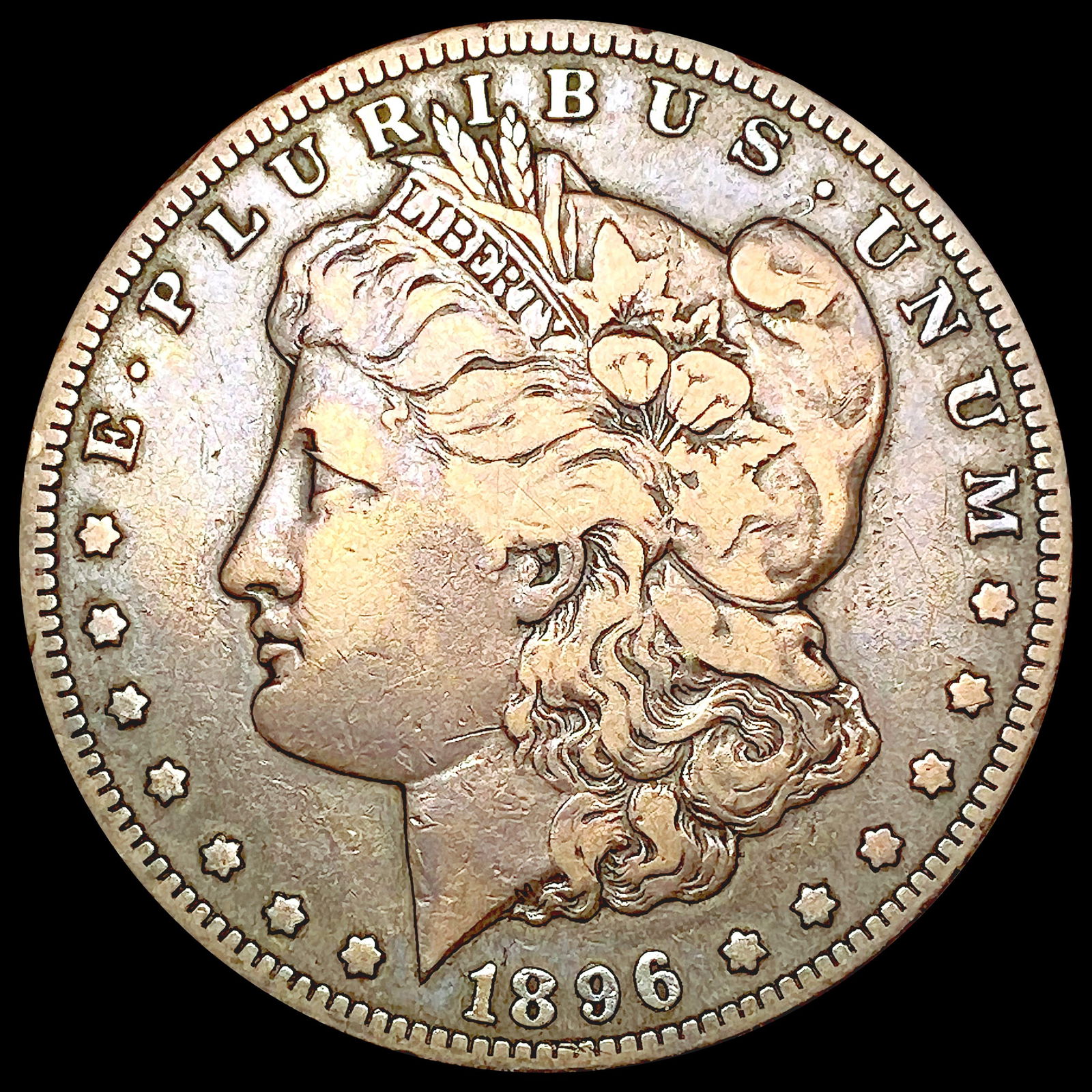 1896-S Morgan Silver Dollar LIGHTLY CIRCULATED (1 of 2)