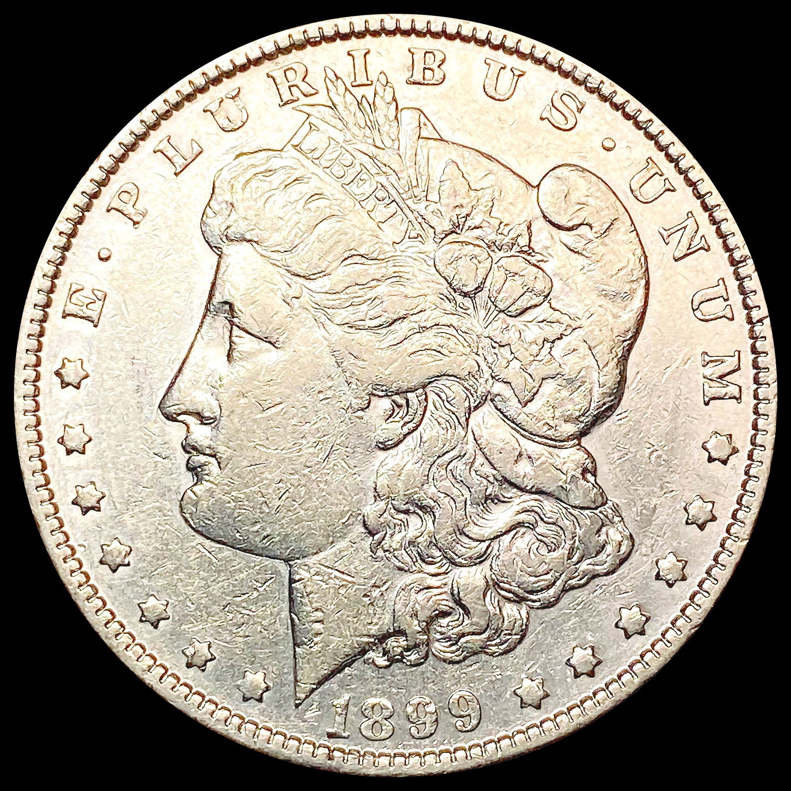 1899 Morgan Silver Dollar CLOSELY UNCIRCULATED (1 of 2)