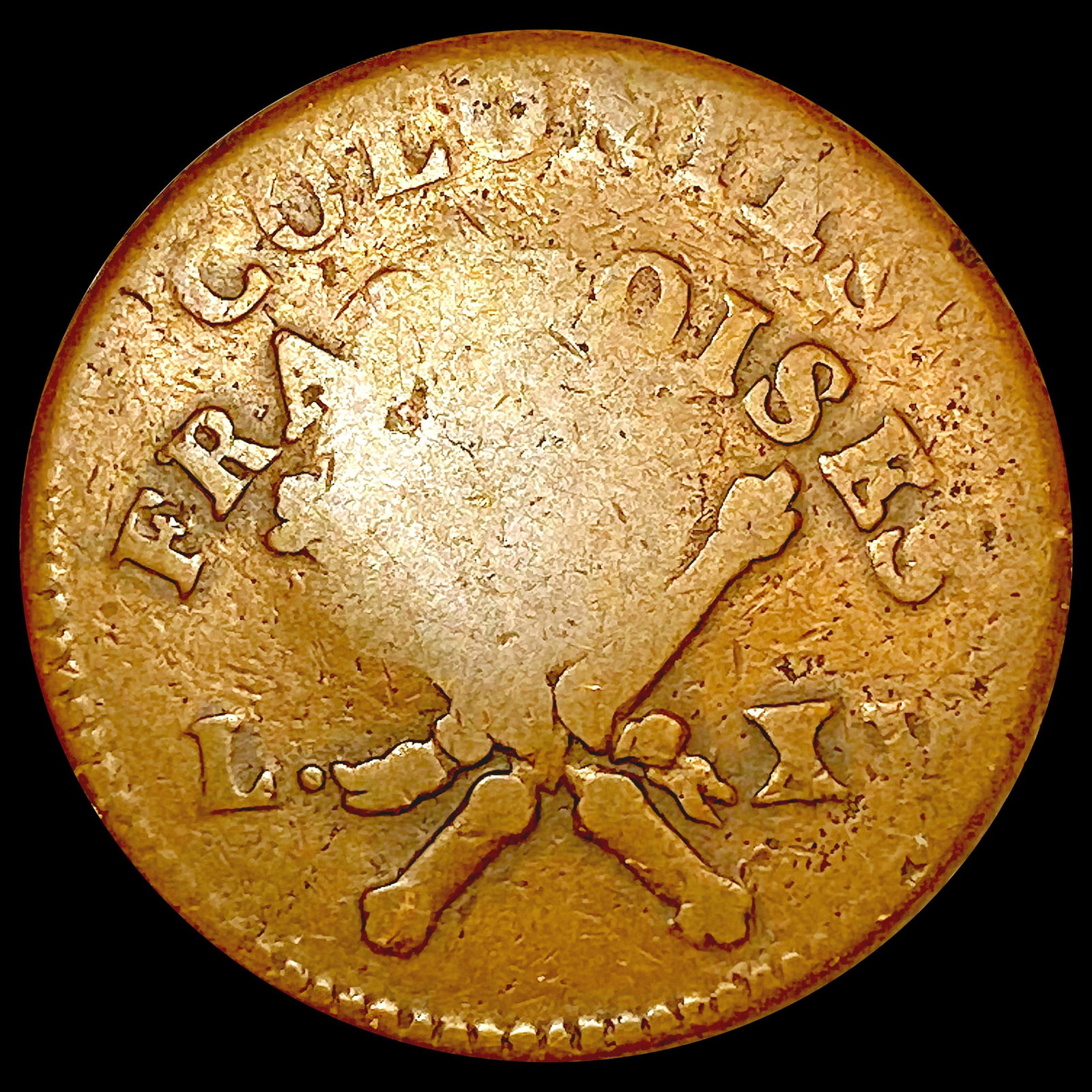 1767 France Colonial Coin NICELY CIRCULATED (1 of 2)