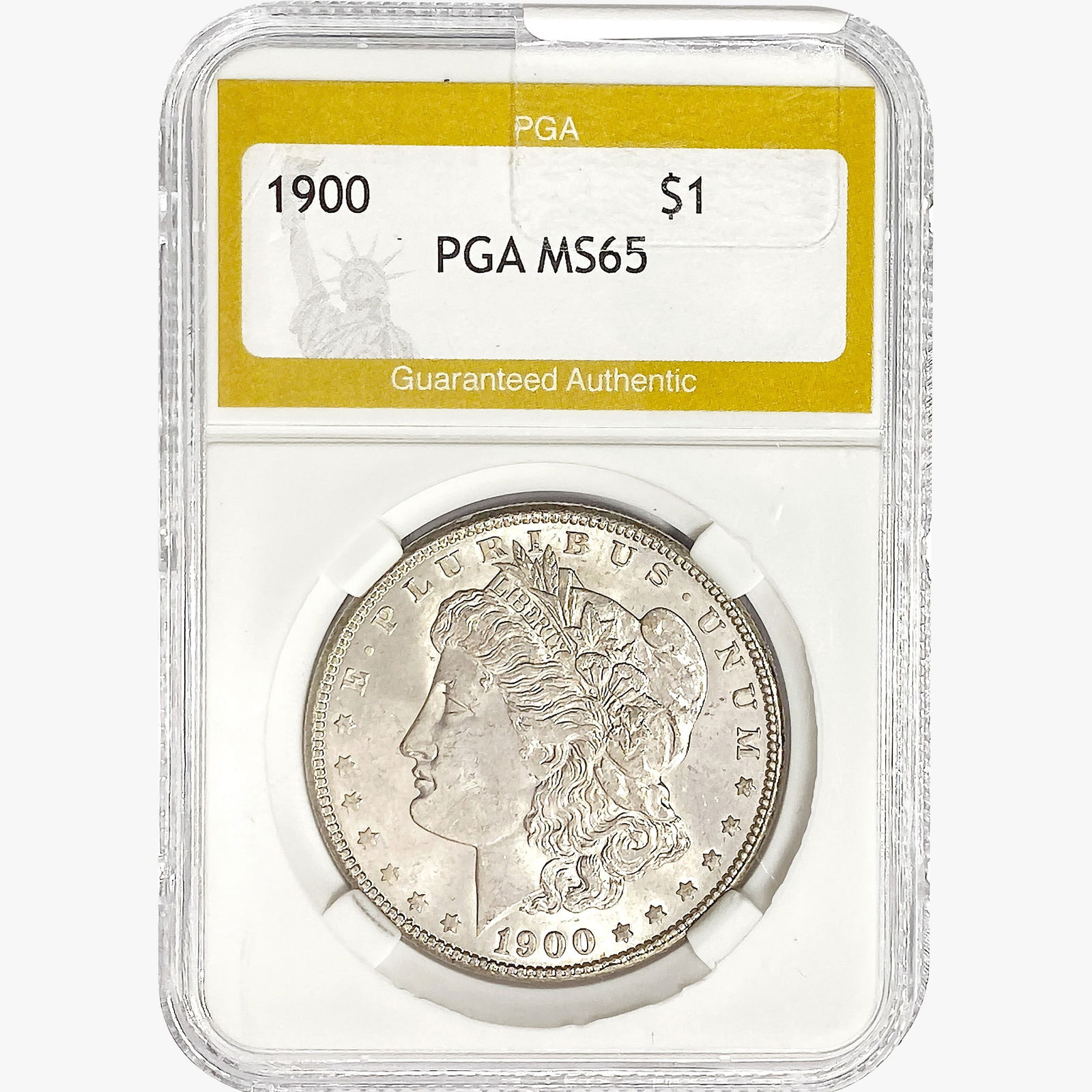1900 Morgan Silver Dollar PGA MS65 (1 of 2)