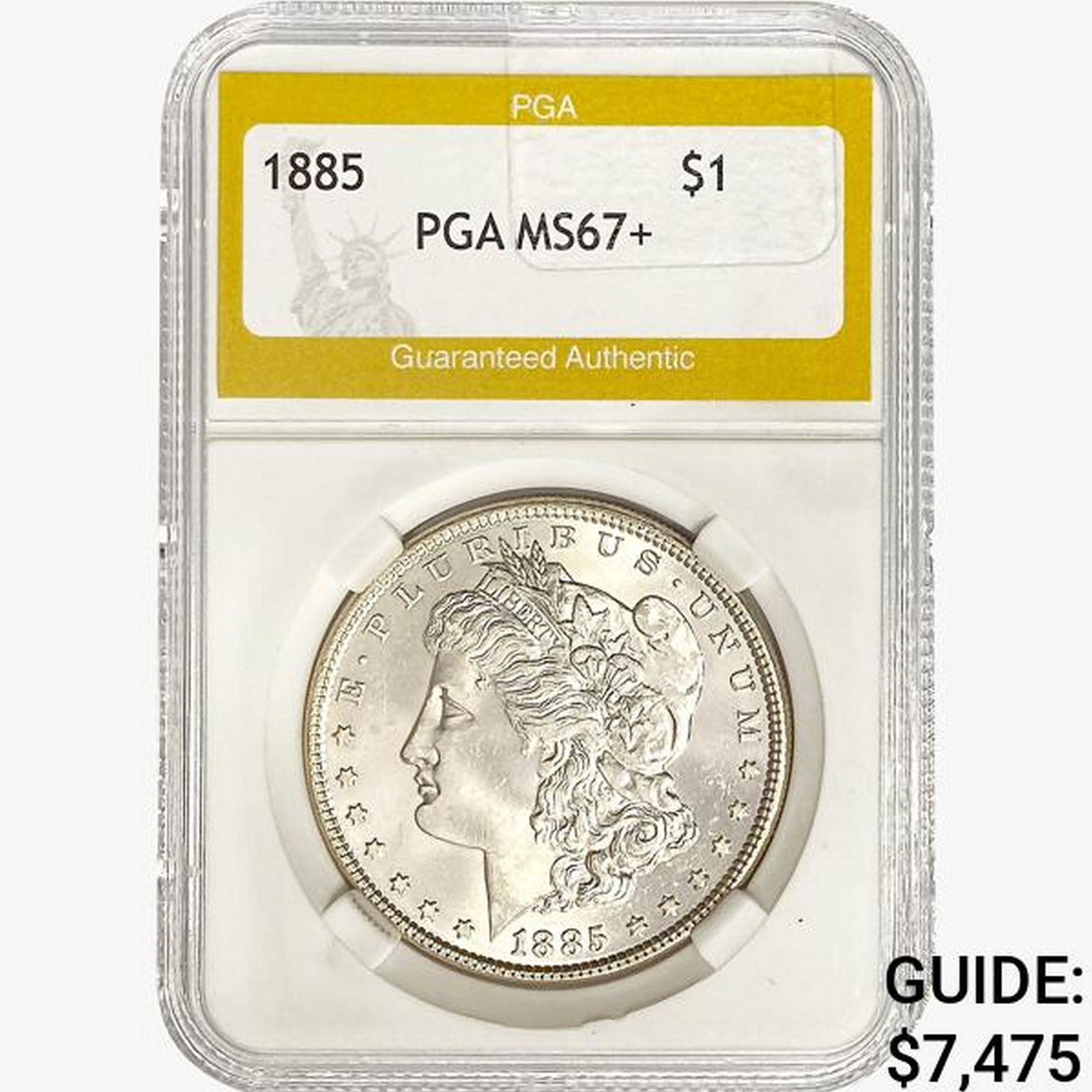1885 Morgan Silver Dollar PGA MS67+ (1 of 2)