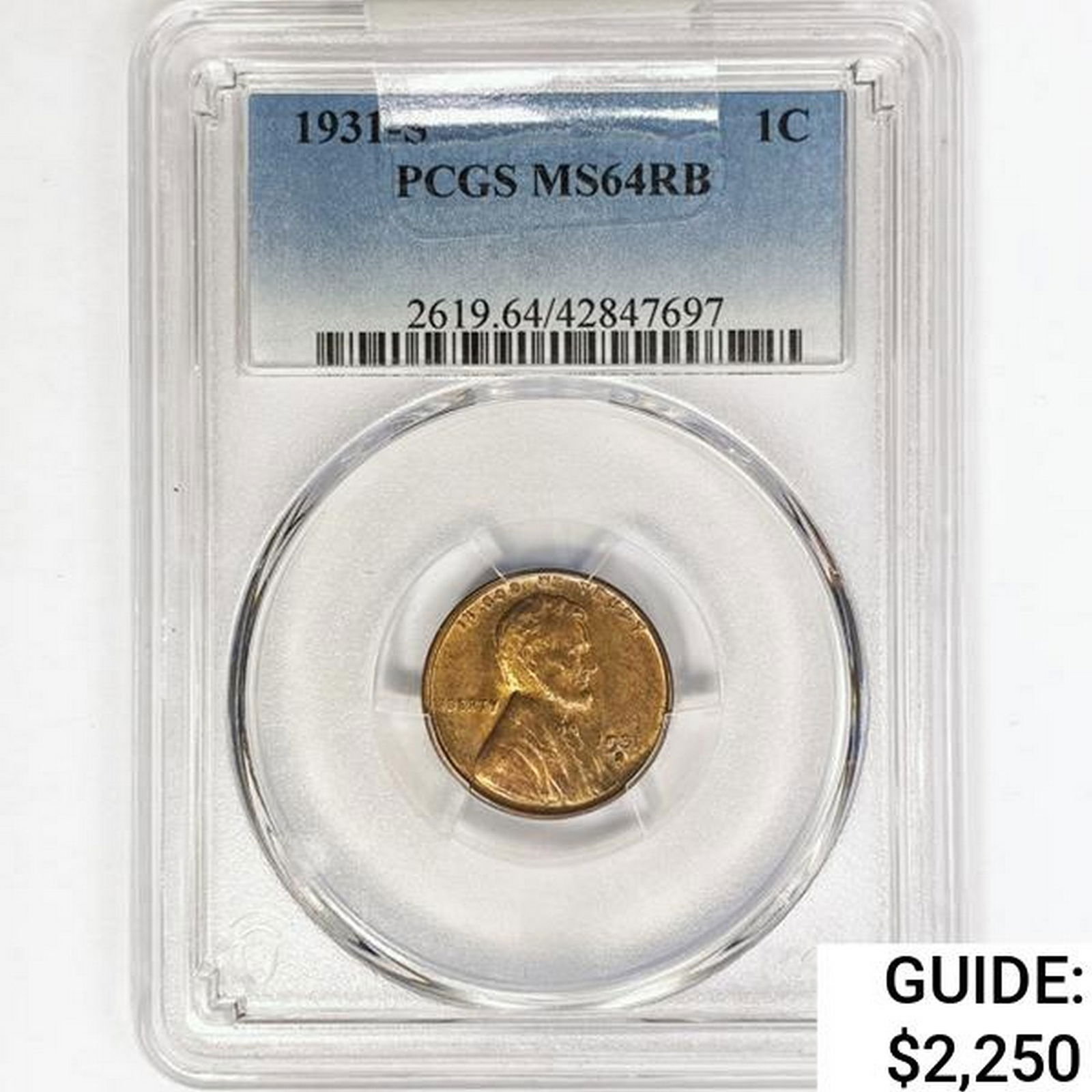 1909-D $5 Gold Half Eagle NGC MS62 (1 of 2)