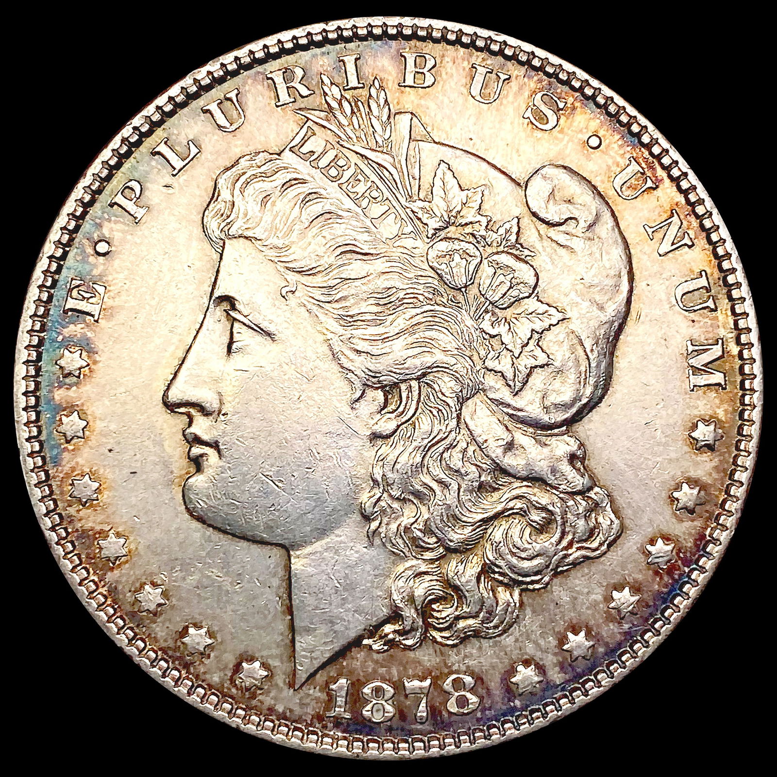 1878 7TF Rev 78 Morgan Silver Dollar CHOICE AU (1 of 2)