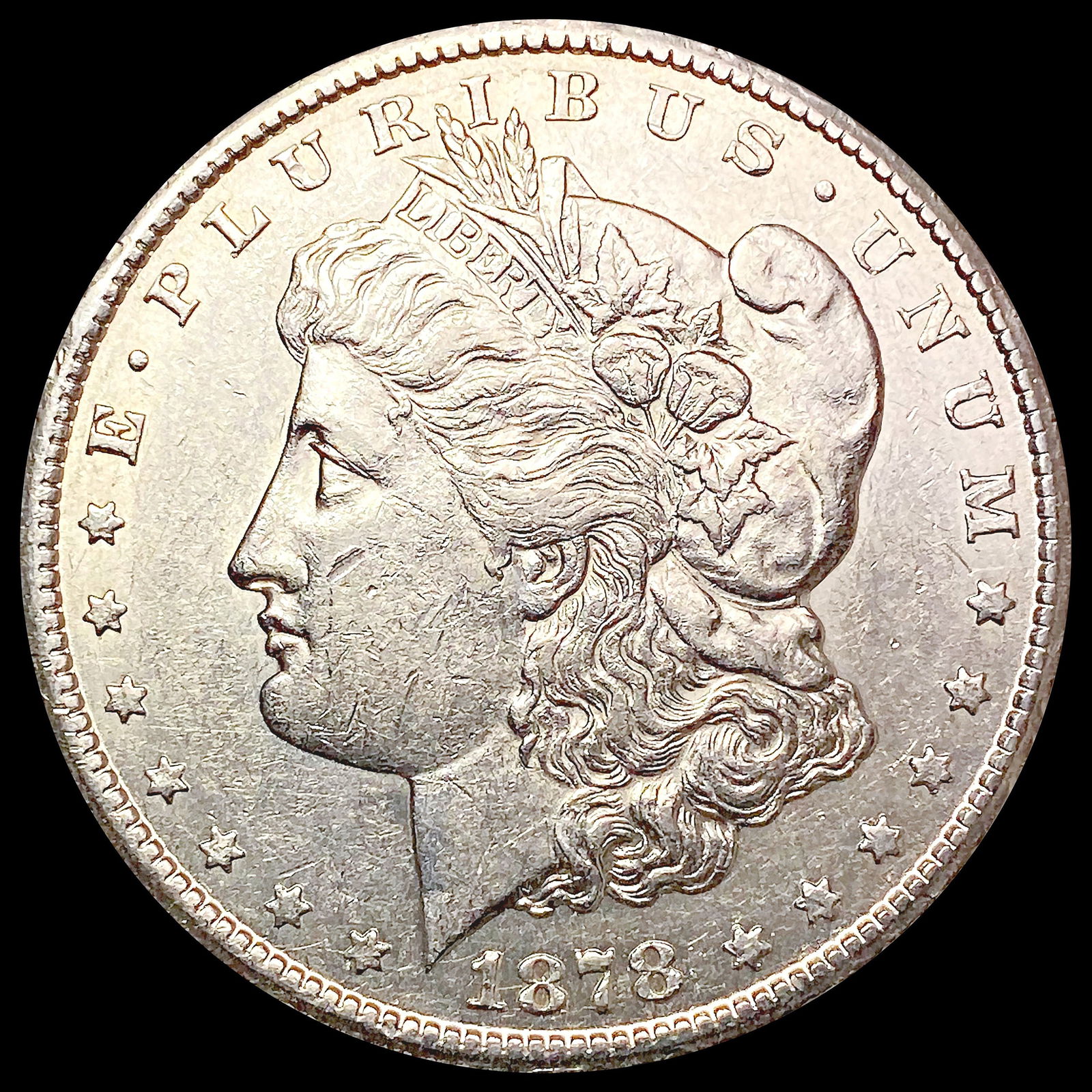 1878-CC Morgan Silver Dollar CLOSELY UNCIRCULATED (1 of 2)