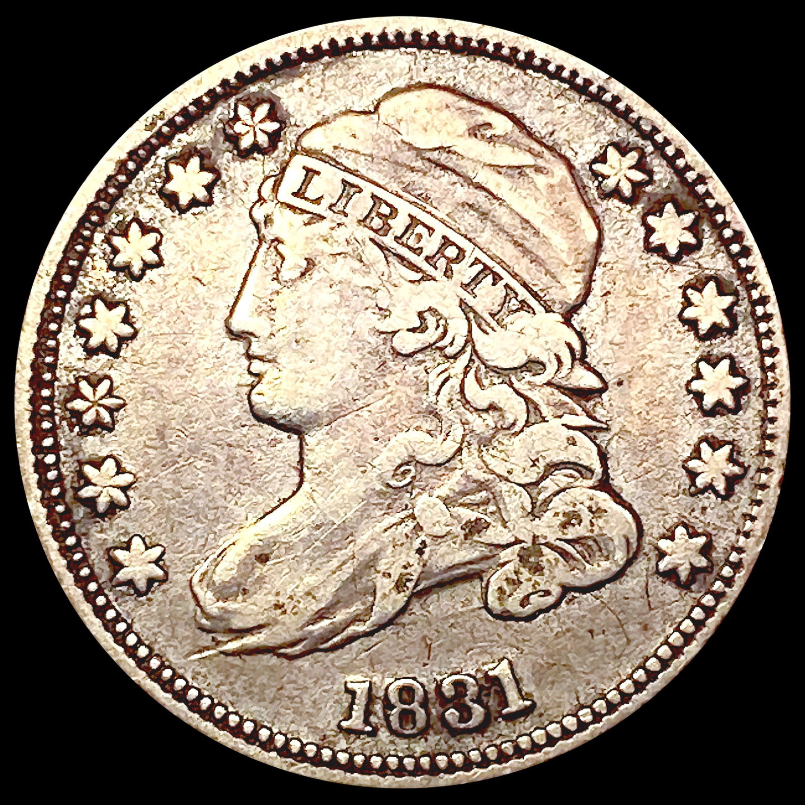 1831 Capped Bust Dime LIGHTLY CIRCULATED (1 of 2)