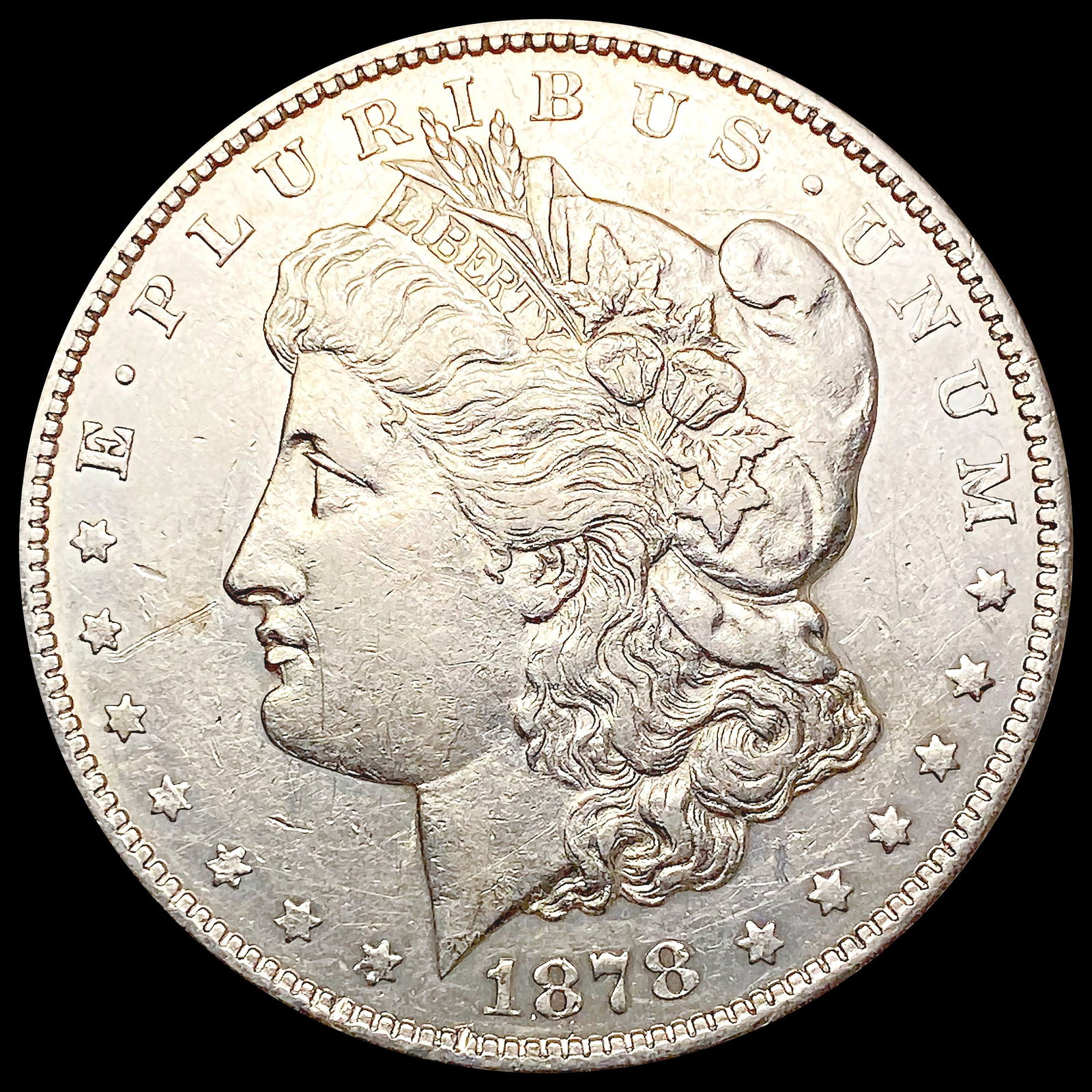 1878-CC Morgan Silver Dollar CLOSELY UNCIRCULATED (1 of 2)