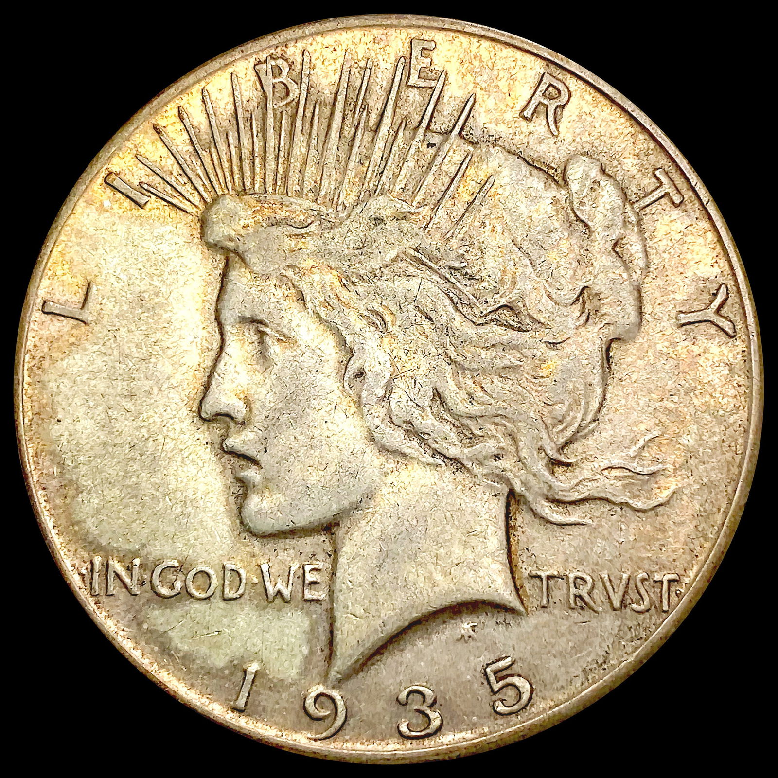 1935 Silver Peace Dollar LIGHTLY CIRCULATED (1 of 2)