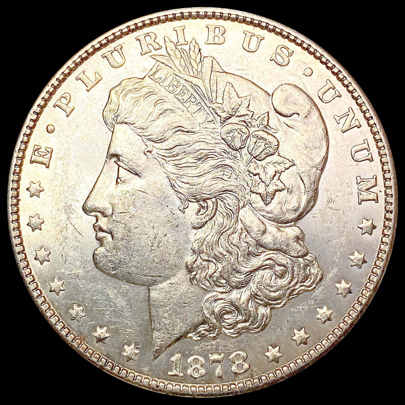 1878-S Morgan Silver Dollar CLOSELY UNCIRCULATED (1 of 2)