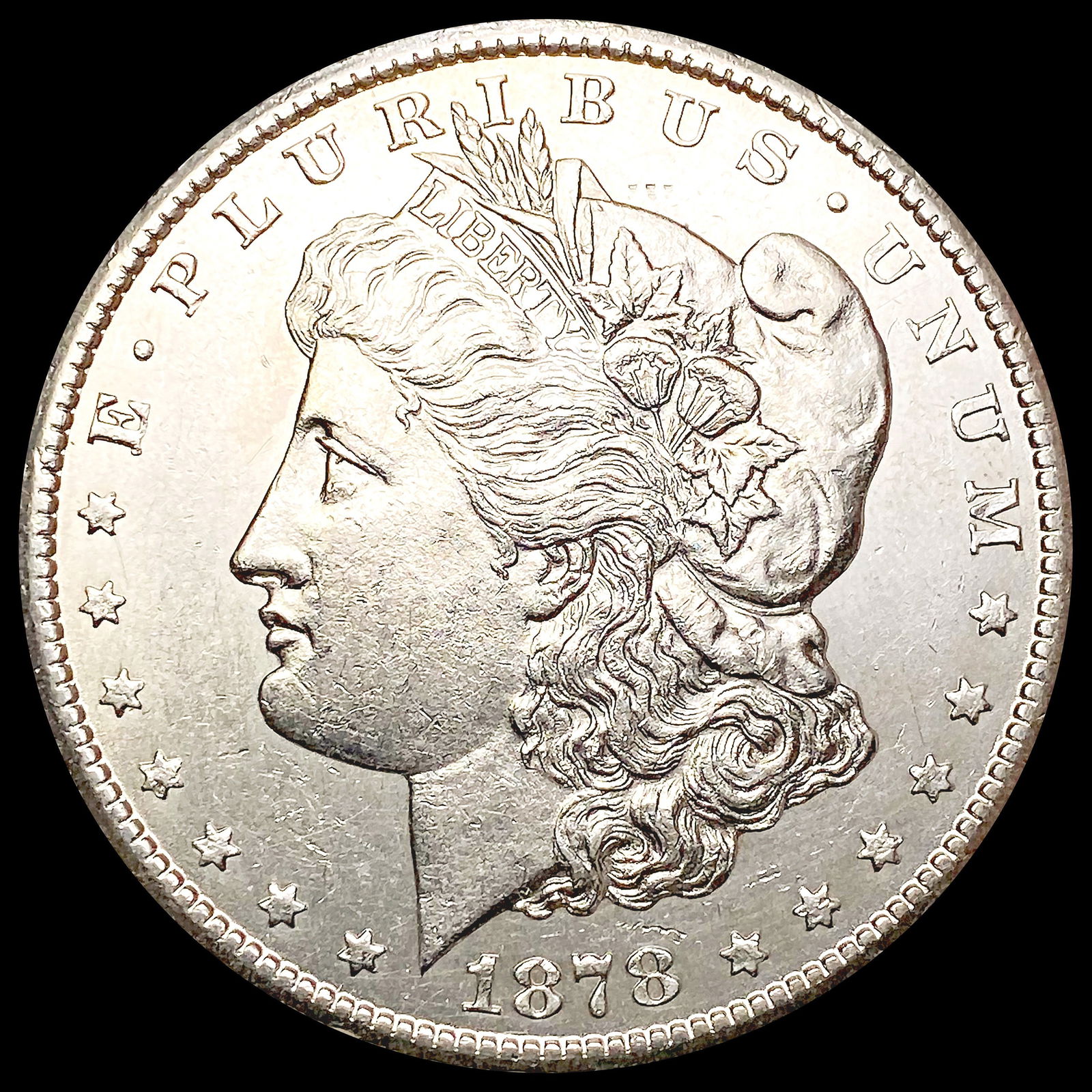 1878-CC Morgan Silver Dollar CLOSELY UNCIRCULATED (1 of 2)