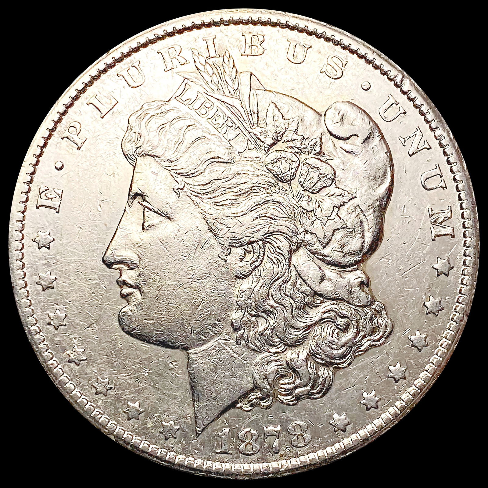 1878-CC Morgan Silver Dollar CLOSELY UNCIRCULATED (1 of 2)