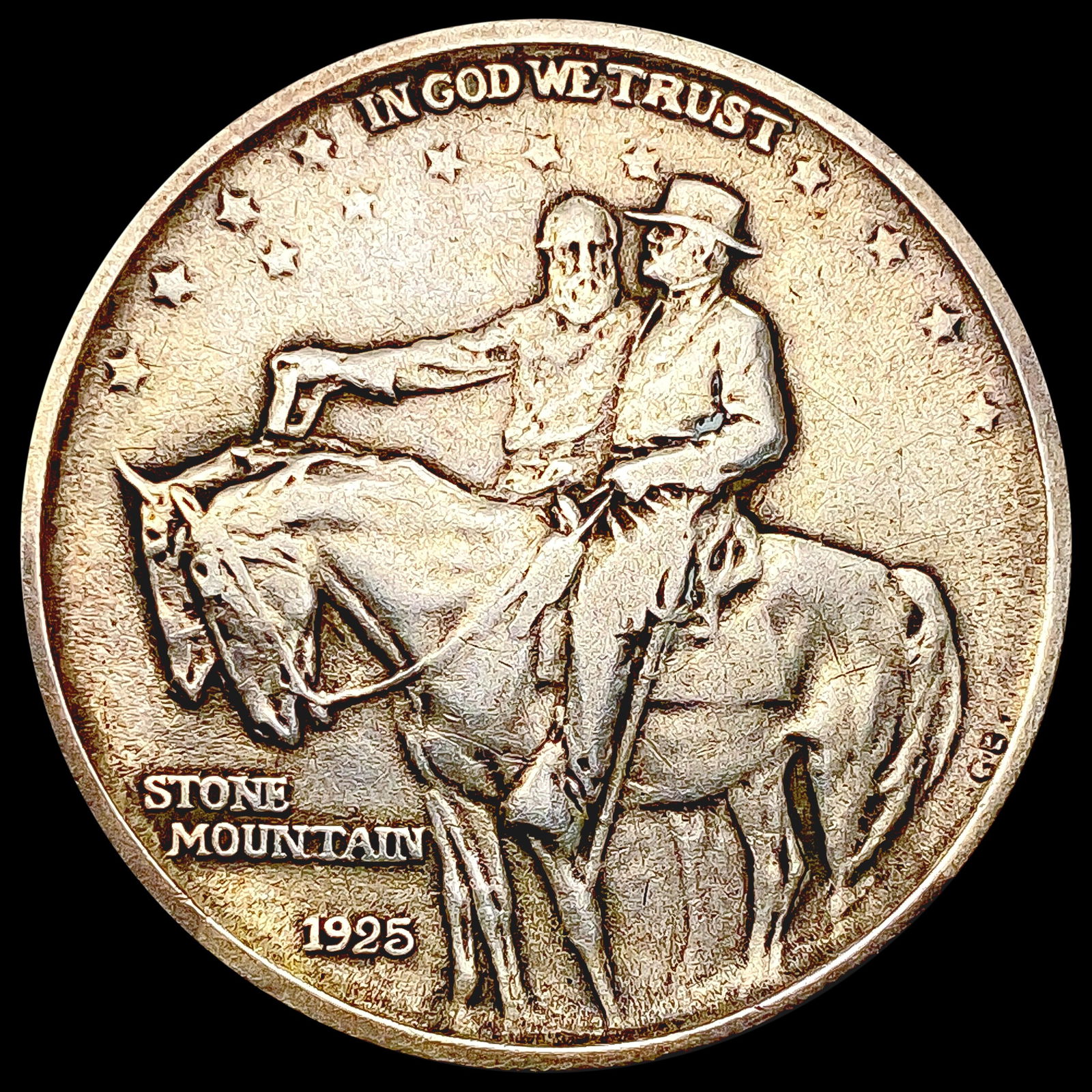 1925 Stone Mountain Half Dollar NEARLY UNCIRCULATE (1 of 2)