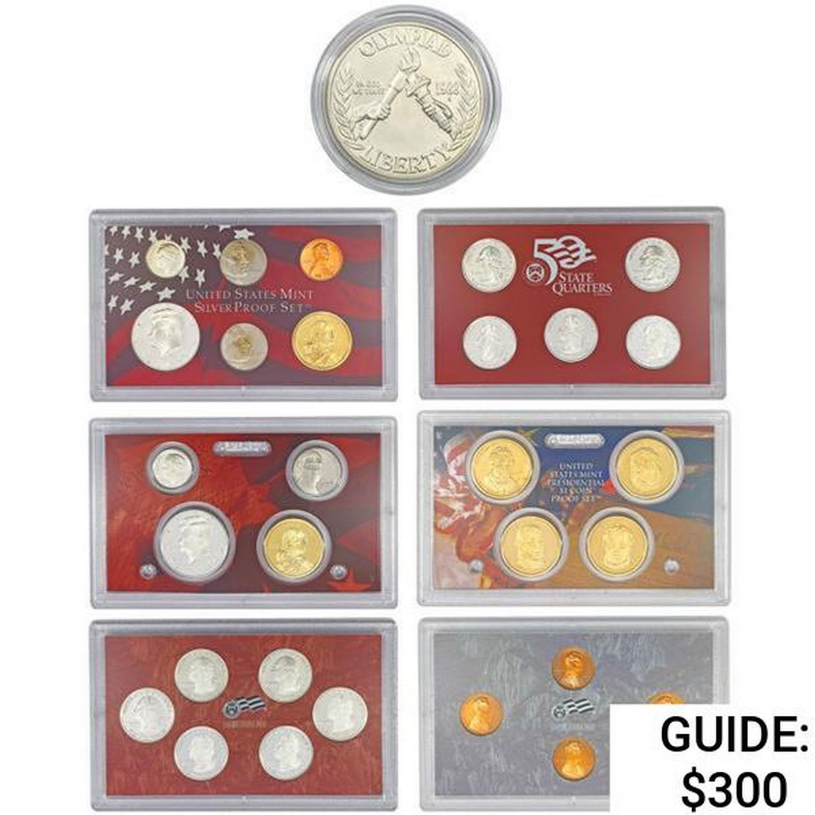 1988-2009 US Silver Proof Mint Sets [29 Coins] (1 of 14)