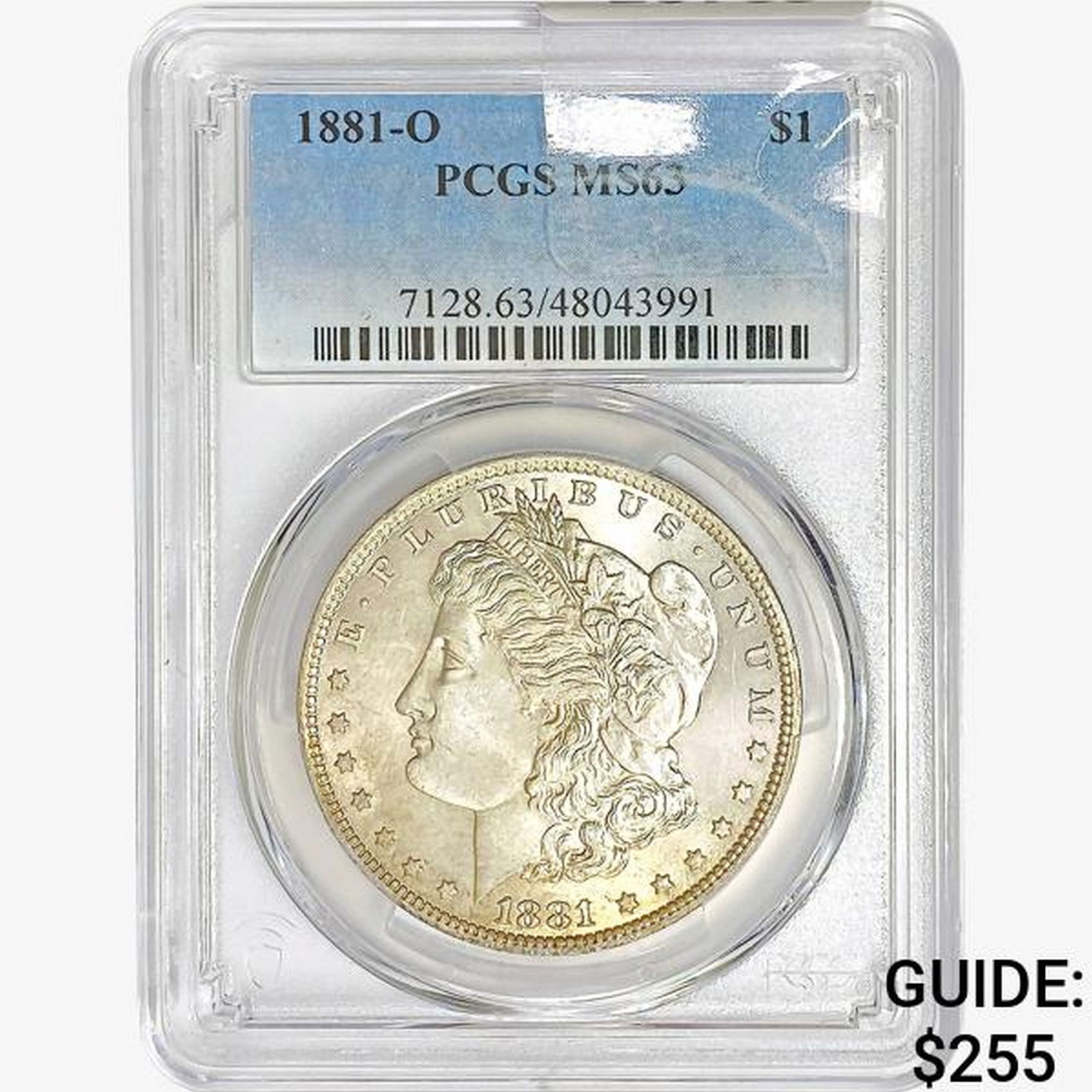 1881-O Morgan Silver Dollar PCGS MS63 (1 of 2)