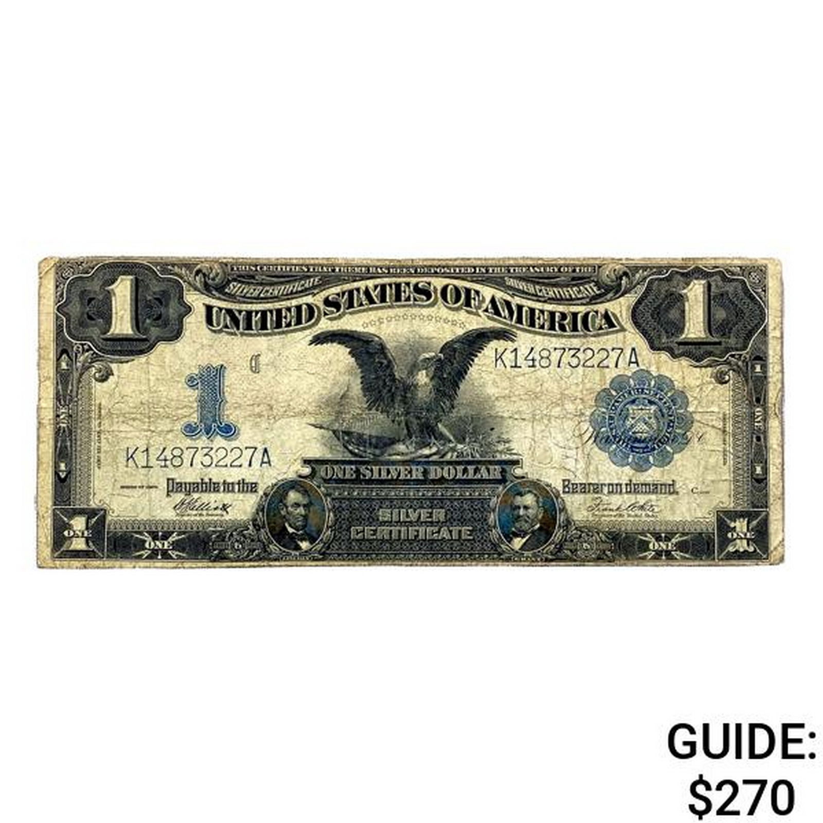 1899 $1 US Silver Certificate (1 of 2)