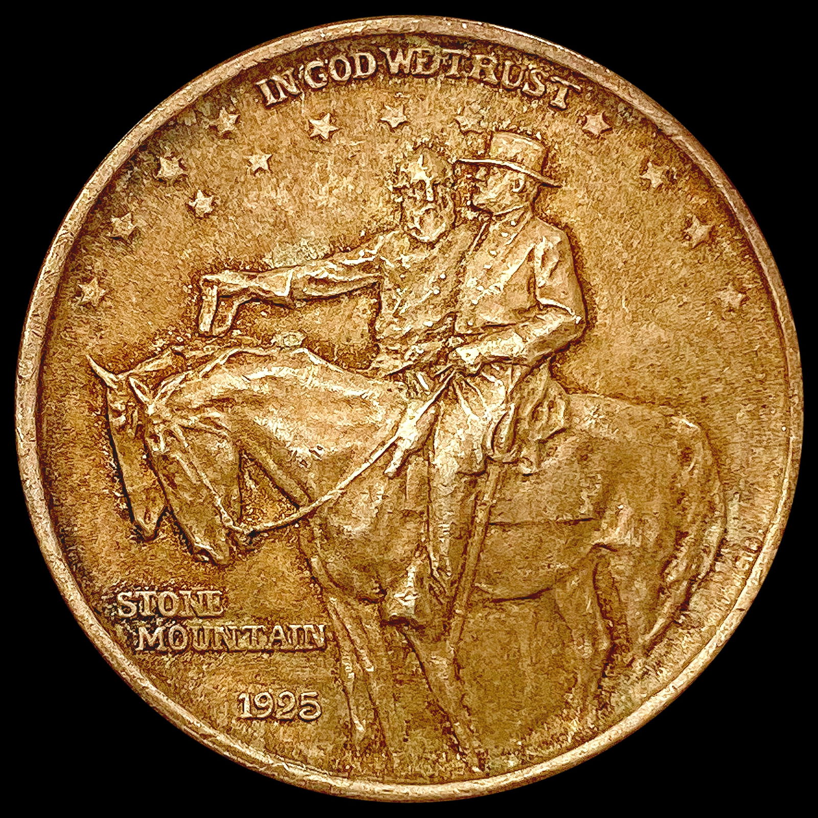 1925 Stone Mountain Half Dollar NEARLY UNCIRCULATE (1 of 2)