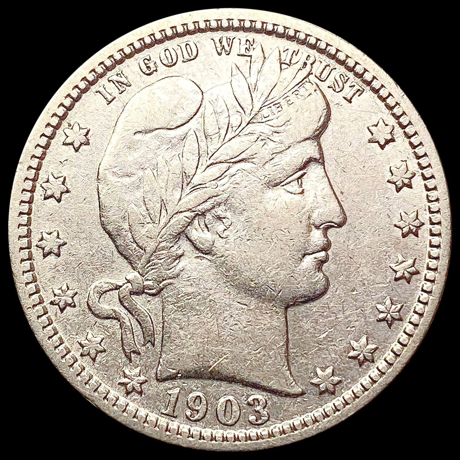 1903 Barber Quarter CLOSELY UNCIRCULATED (1 of 2)