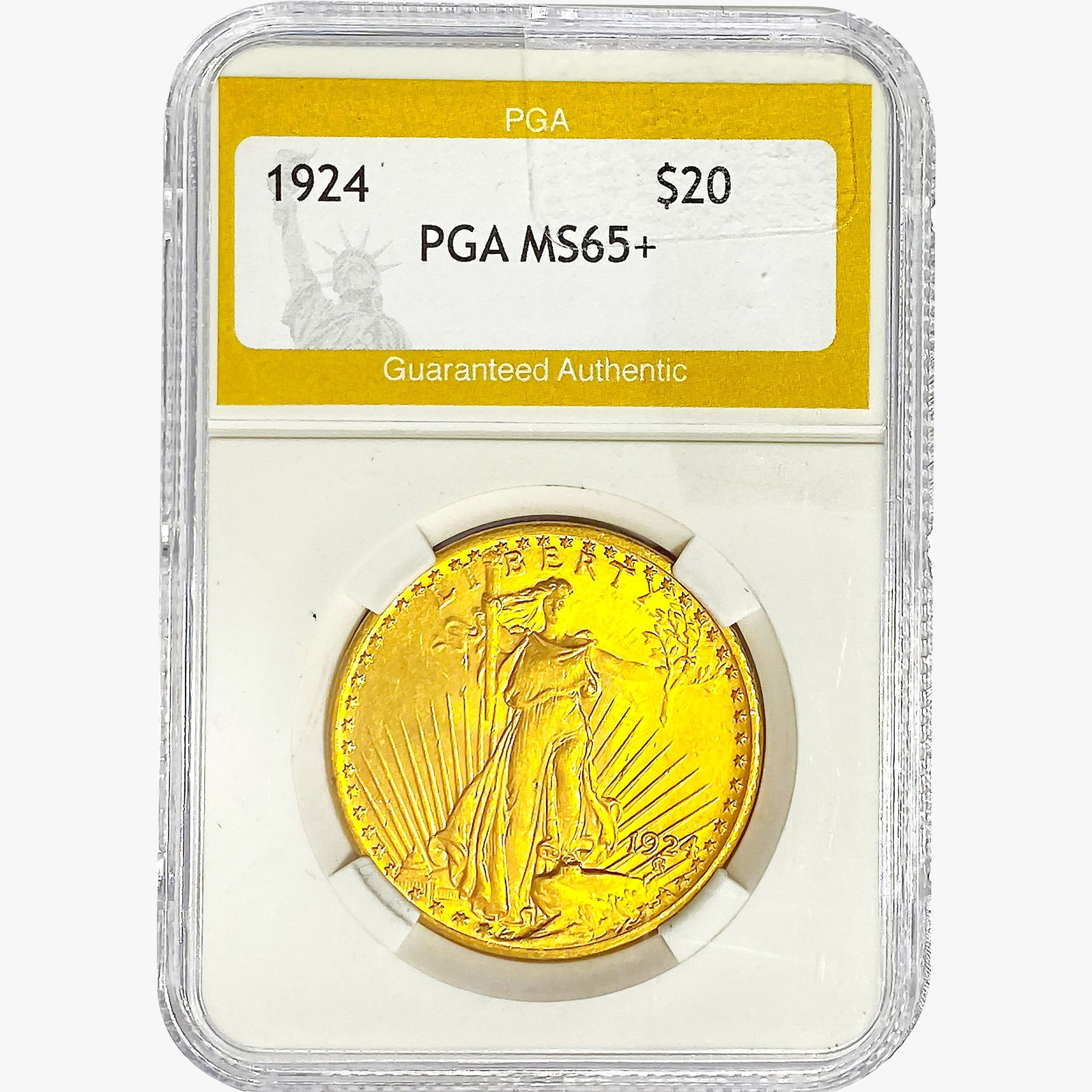 1924 $20 Gold Double Eagle PGA MS65+ (1 of 2)