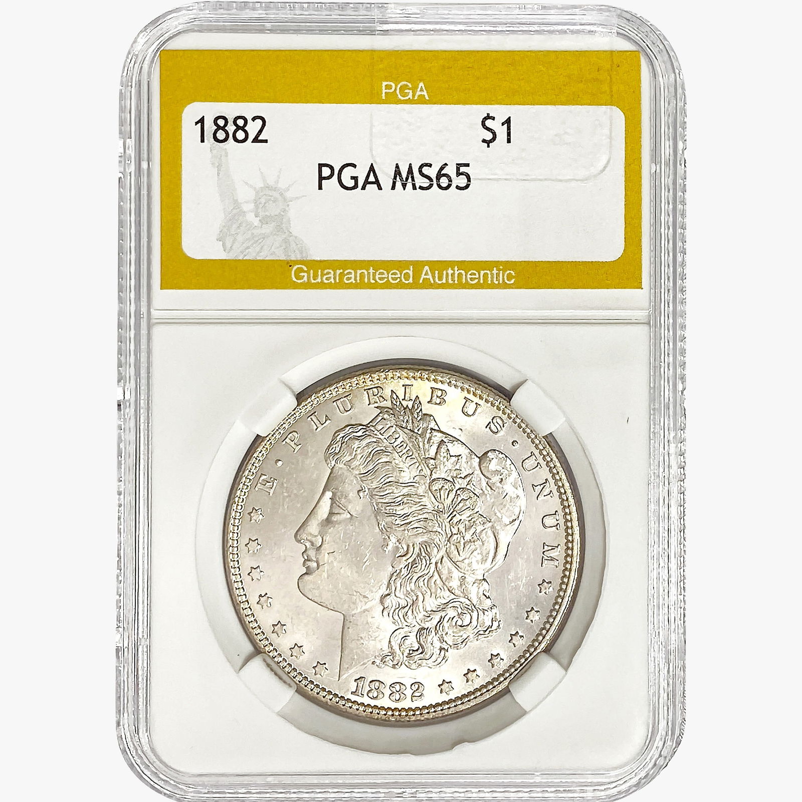 1882 Morgan Silver Dollar PGA MS65 (1 of 2)