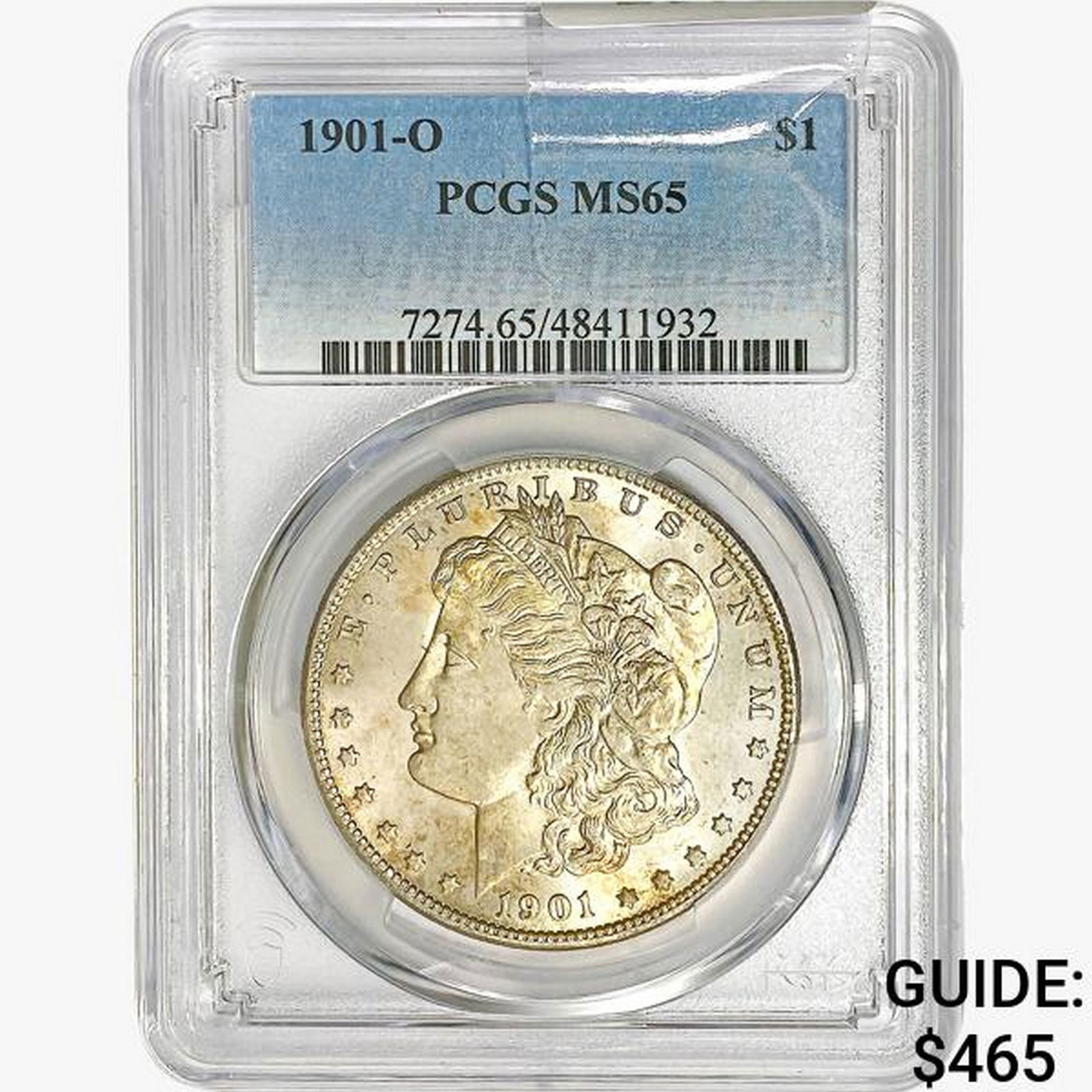 1901-O Morgan Silver Dollar PCGS MS65 (1 of 2)