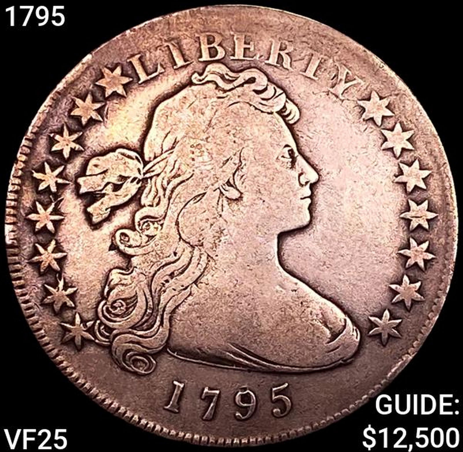 1795 Draped Bust Dollar LIGHTLY CIRCULATED (1 of 2)