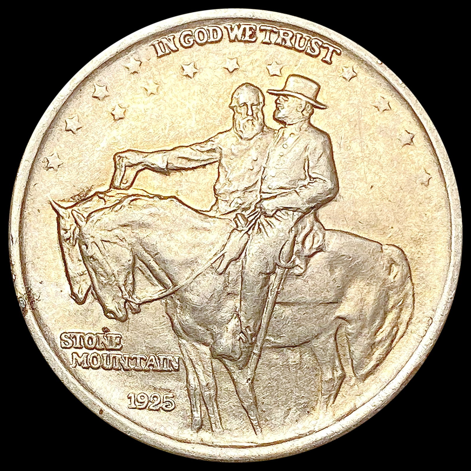 1925 Stone Mountain Half Dollar CLOSELY UNCIRCULAT (1 of 2)