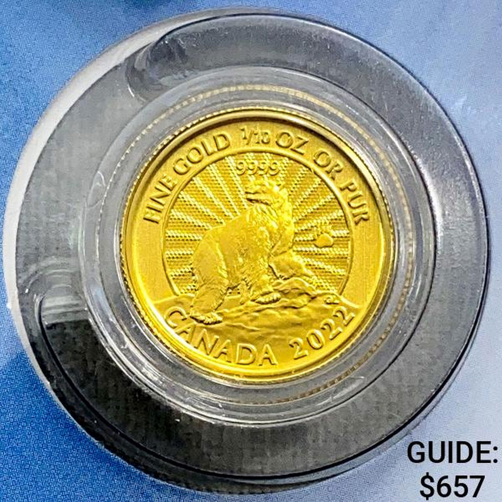 2022 Canada 1/10oz Gold $5 Superb GEM BU (1 of 4)