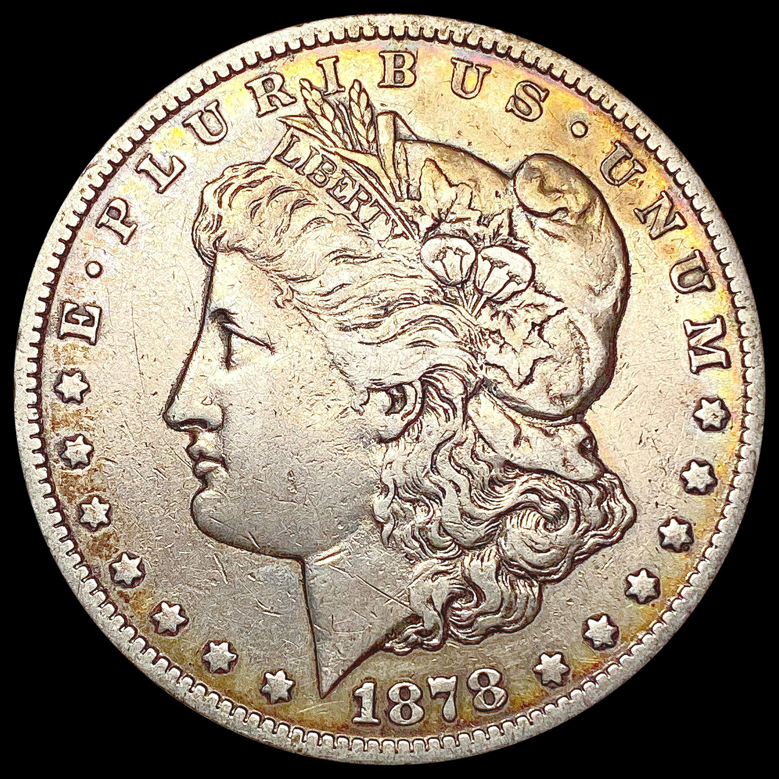 1878-CC Morgan Silver Dollar NEARLY UNCIRCULATED (1 of 2)