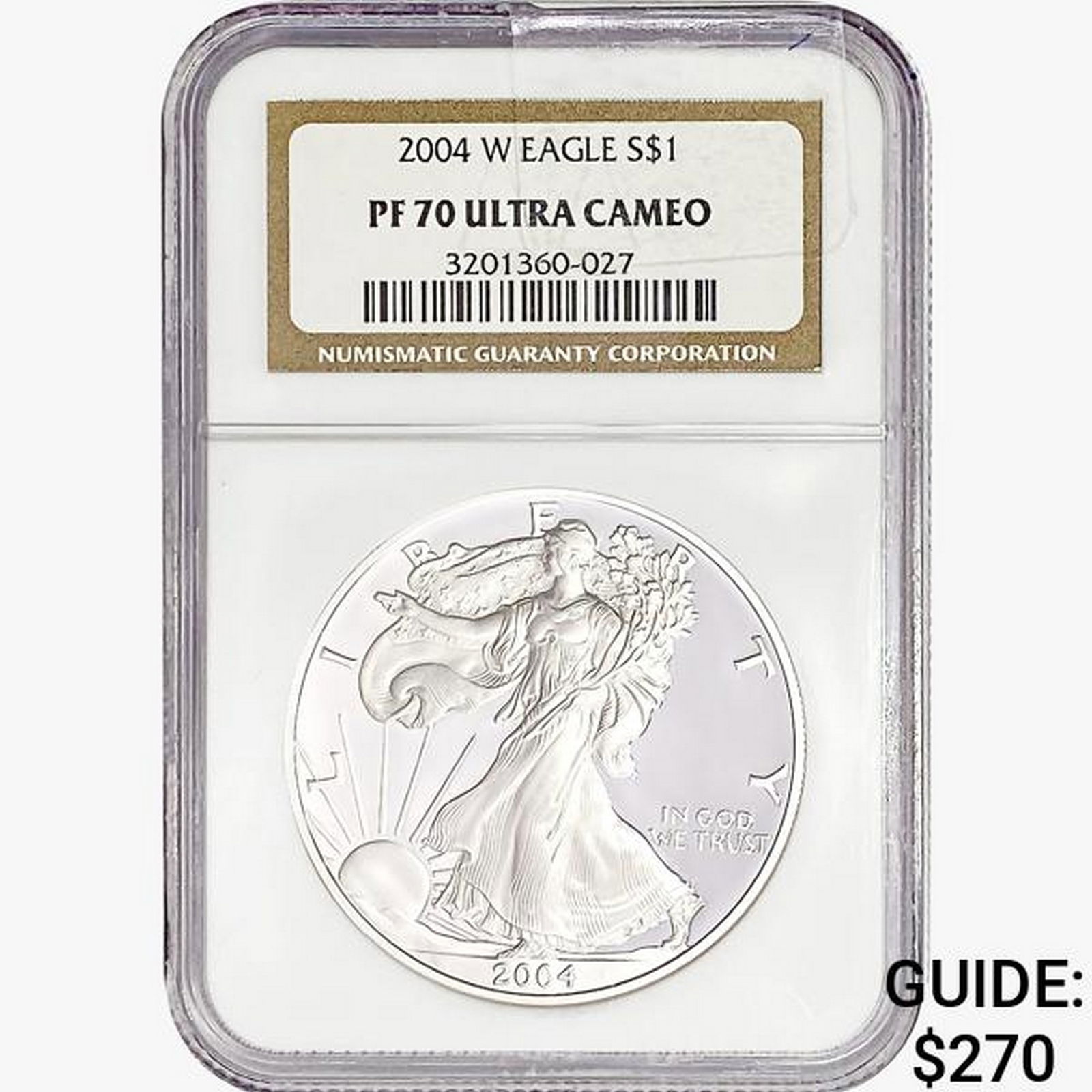 2004-W Silver Eagle NGC PF70 UC (1 of 2)