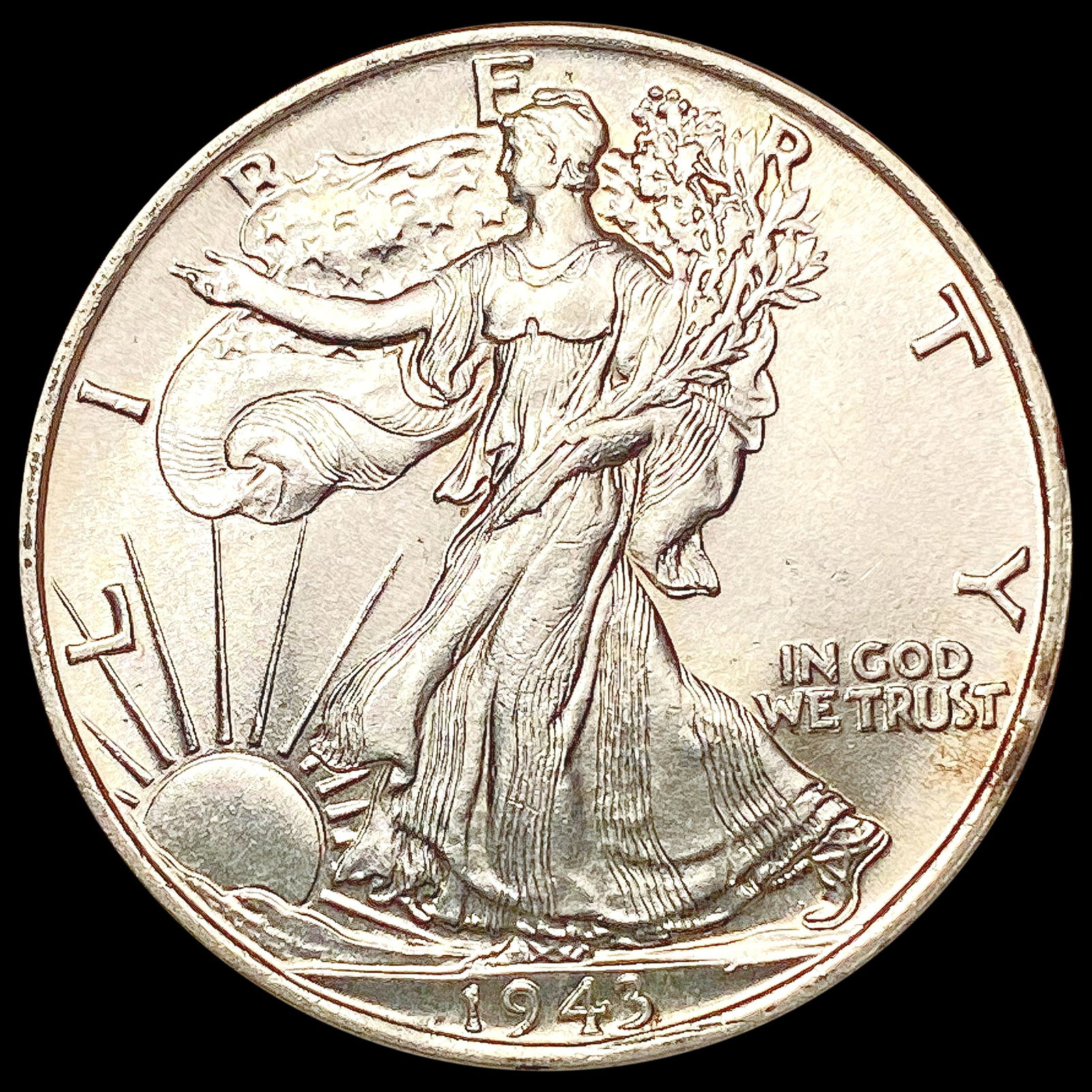 1943 Walking Liberty Half Dollar UNCIRCULATED (1 of 2)