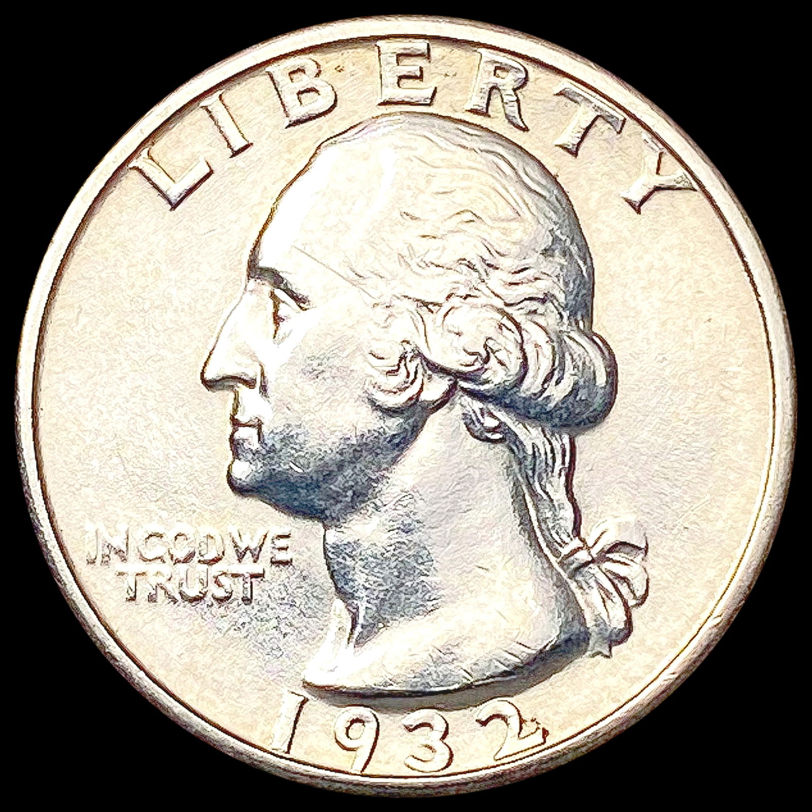 1932-S Washington Silver Quarter UNCIRCULATED (1 of 2)