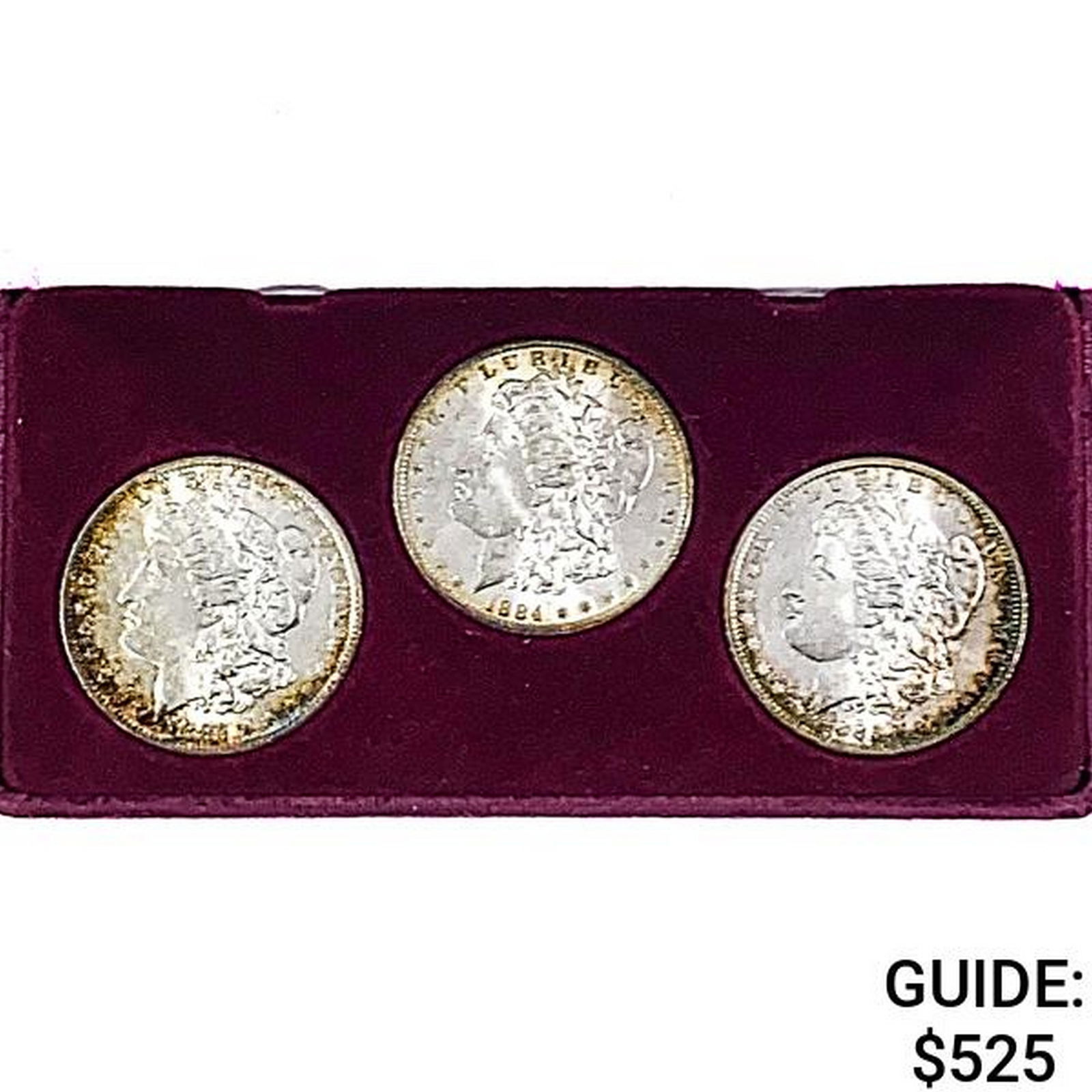 1883-1885 New Orleans Silver Dollar Collection [3 (1 of 3)