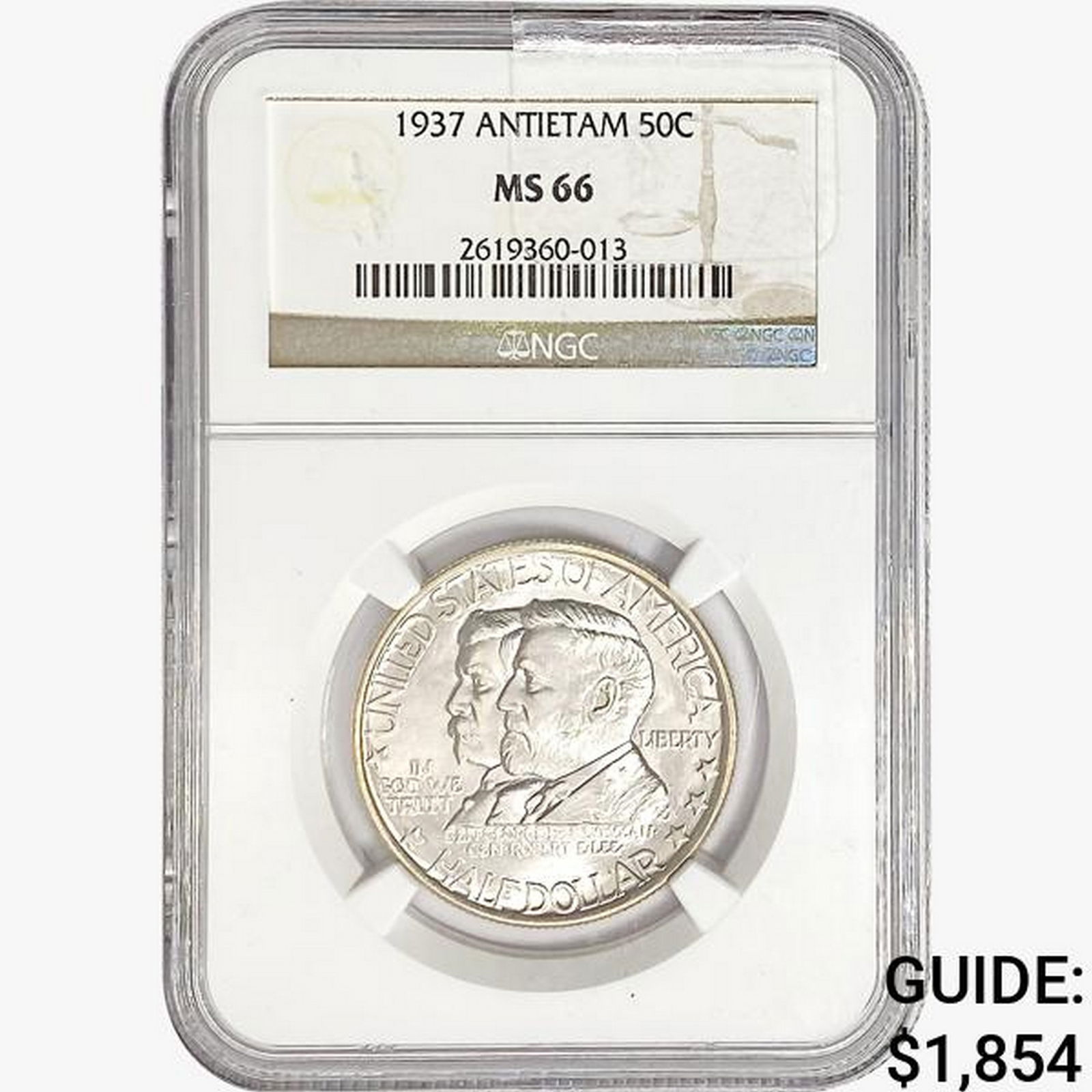 1937 Antietam Half Dollar NGC MS66 (1 of 2)
