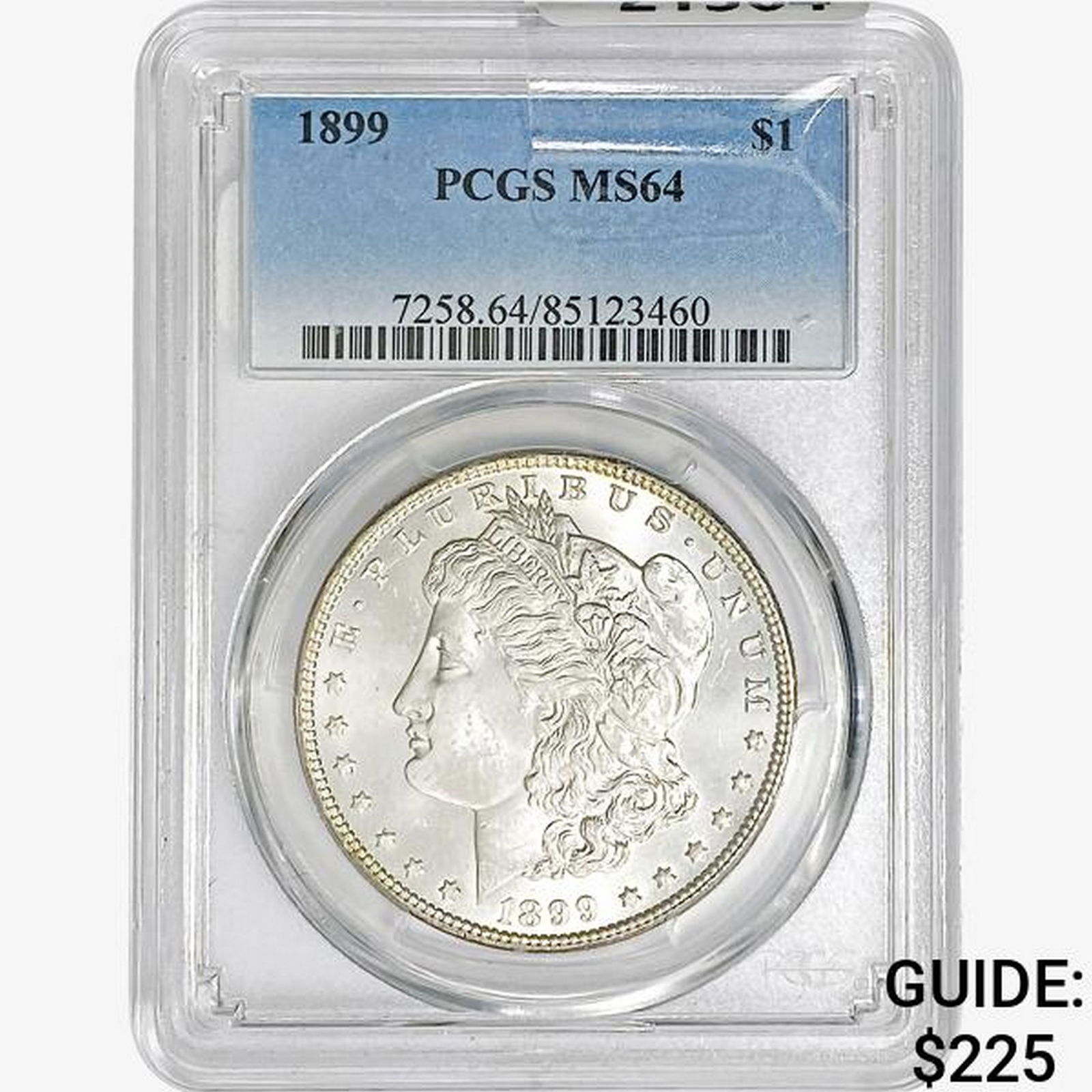 1899 Morgan Silver Dollar PCGS MS64 (1 of 2)