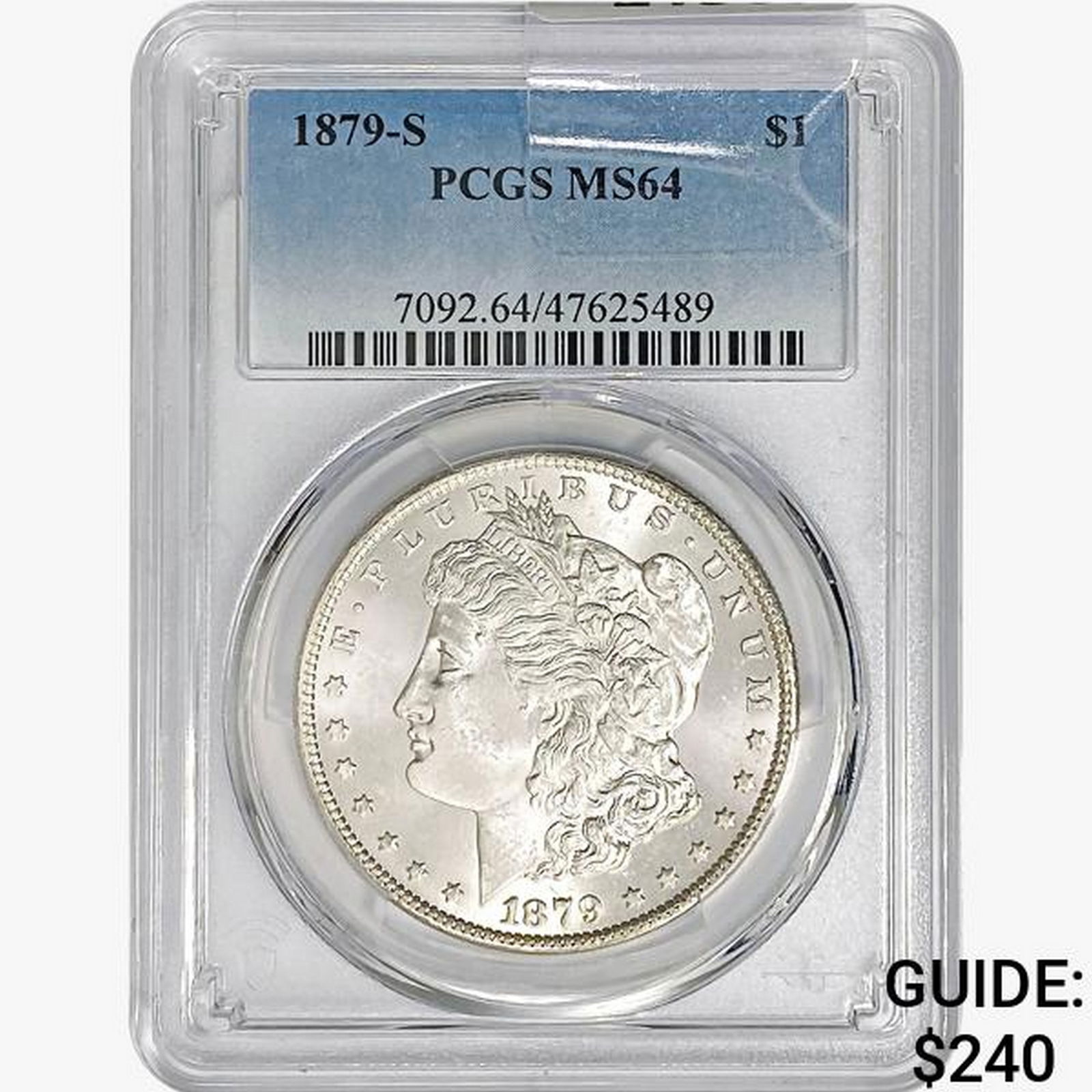 1879-S Morgan Silver Dollar PCGS MS64 (1 of 2)