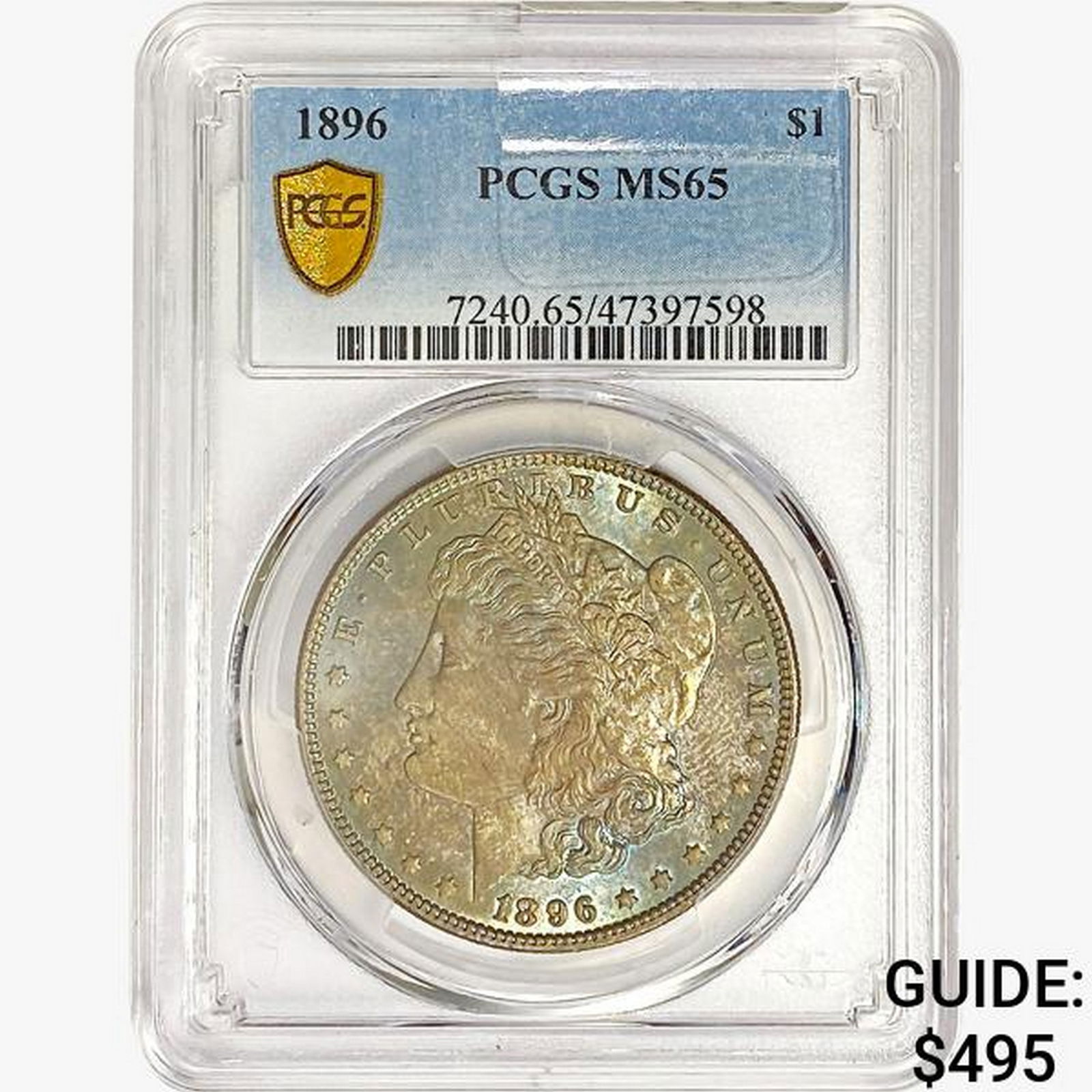 1896 Morgan Silver Dollar PCGS MS65 (1 of 2)