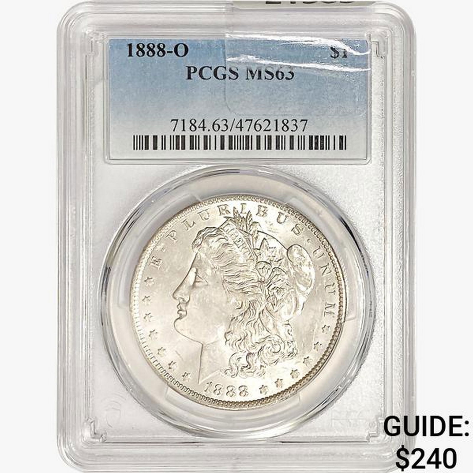 1888-O Morgan Silver Dollar PCGS MS63 (1 of 2)