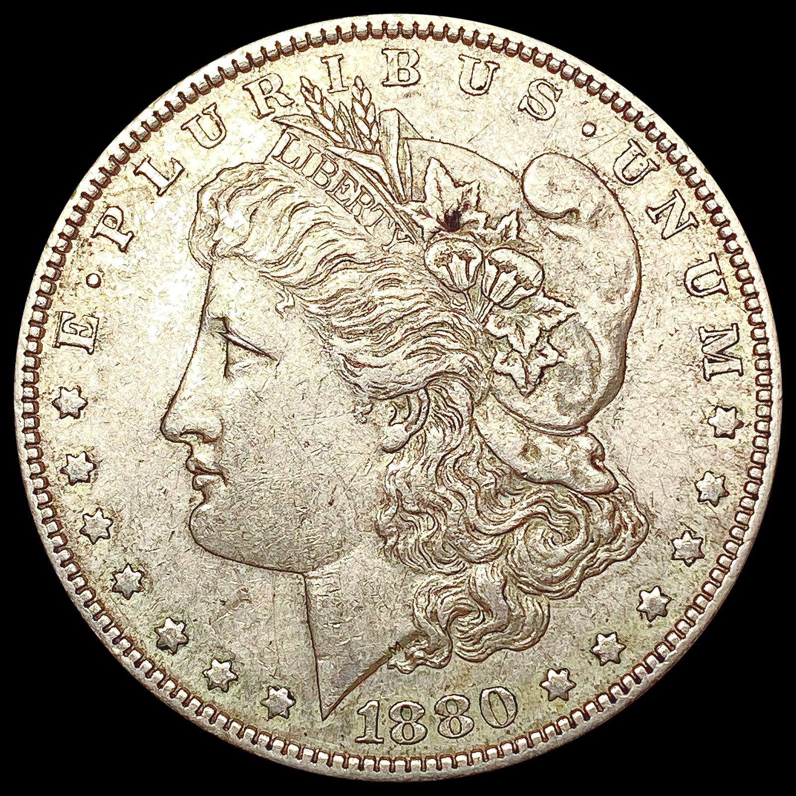 1880-O Morgan Silver Dollar CLOSELY UNCIRCULATED (1 of 2)