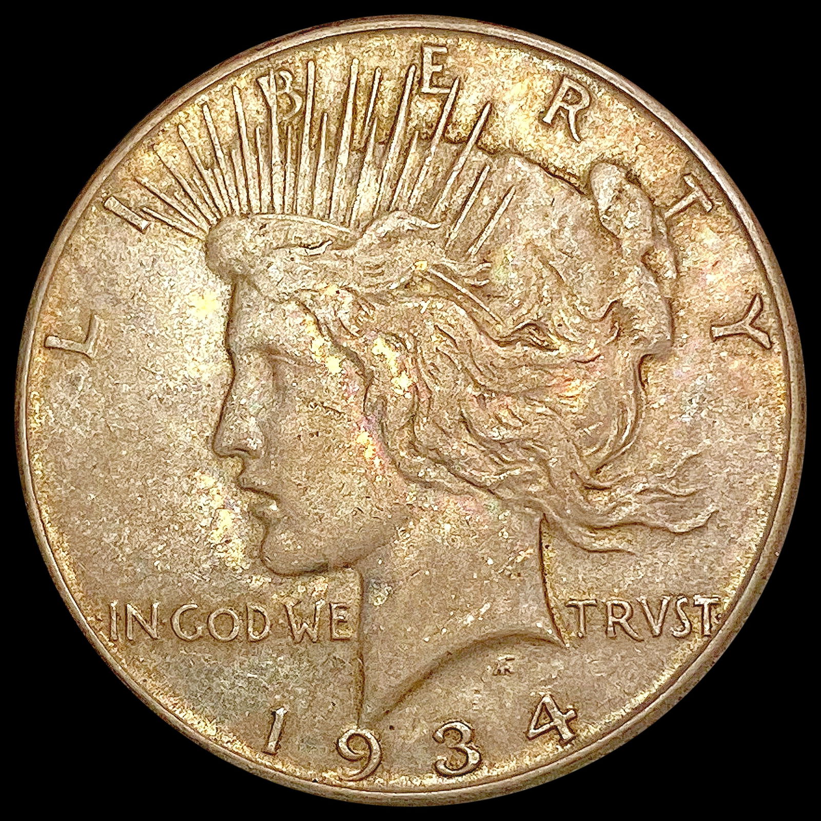 1934 Silver Peace Dollar LIGHTLY CIRCULATED (1 of 2)