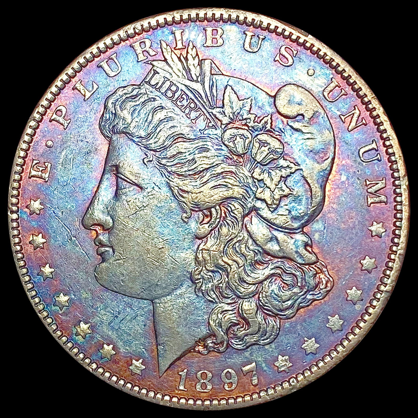 1897-O Morgan Silver Dollar CHOICE AU (1 of 2)